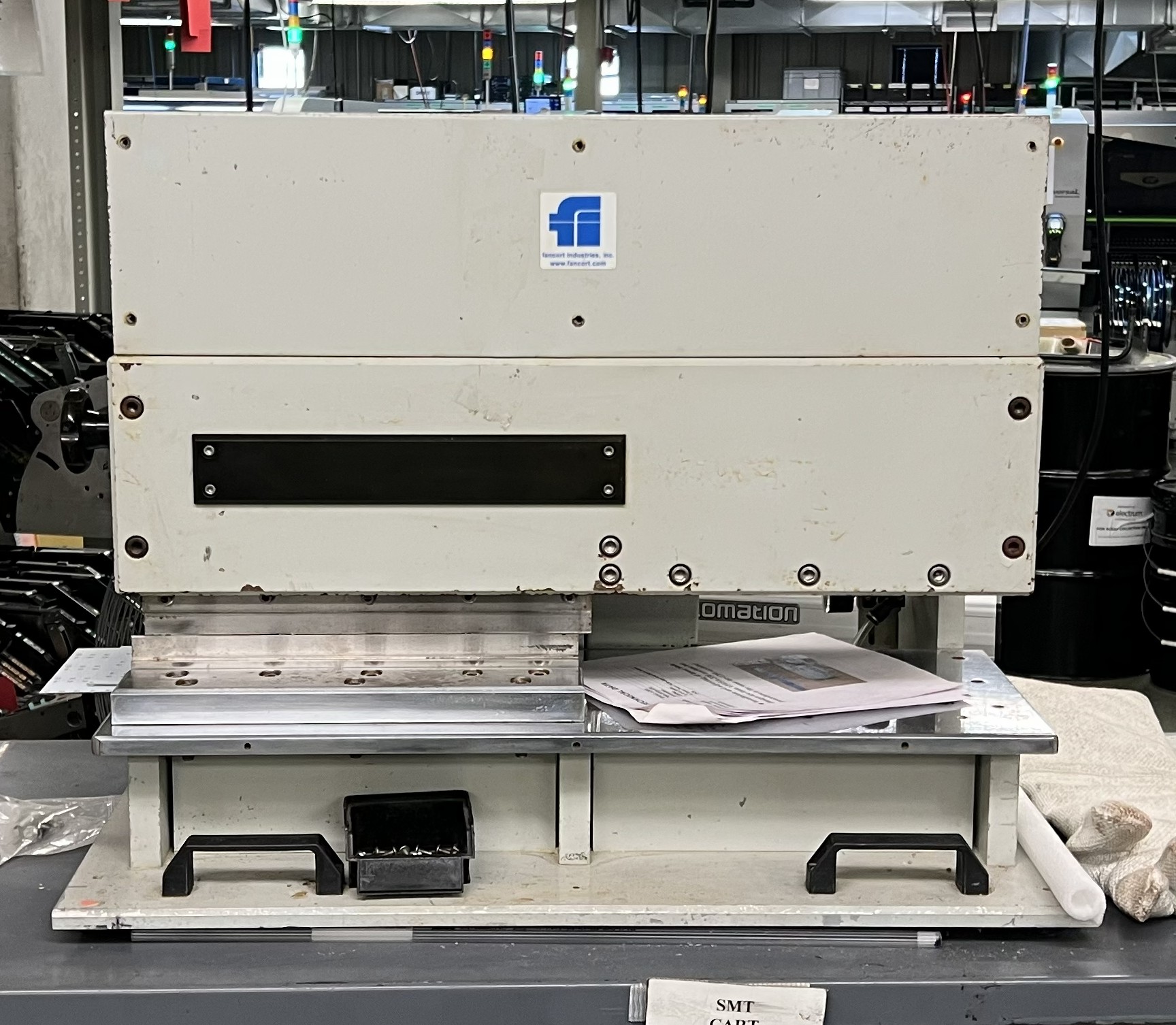 Used Fancort PCB Depaneling Press