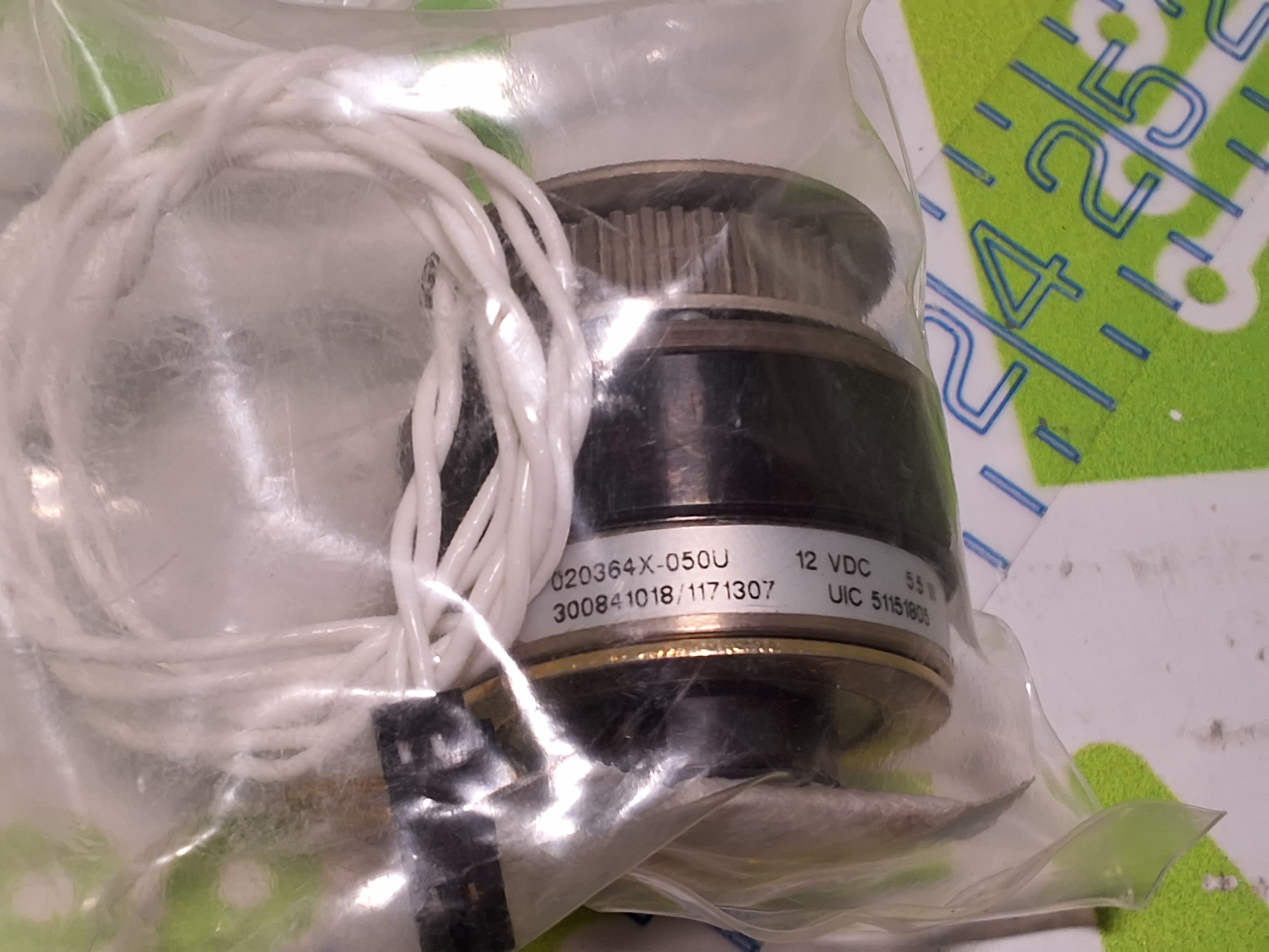 KEB 020364X-062U CLUTCH BRAKE FLEXJET SPINDLE 6W 12VDC - NEW