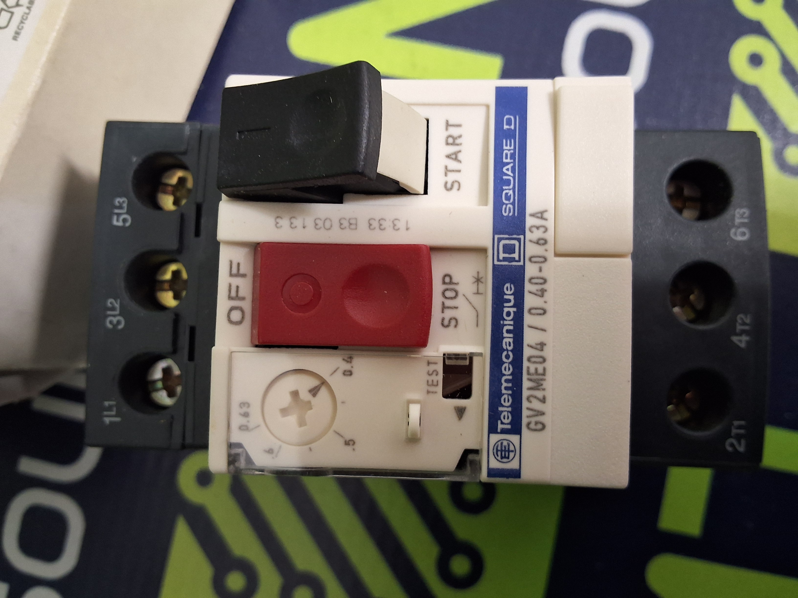 TELEMECANIQUE GV2ME04 0.40-0.63A CIRCUIT BREAKER - NEW