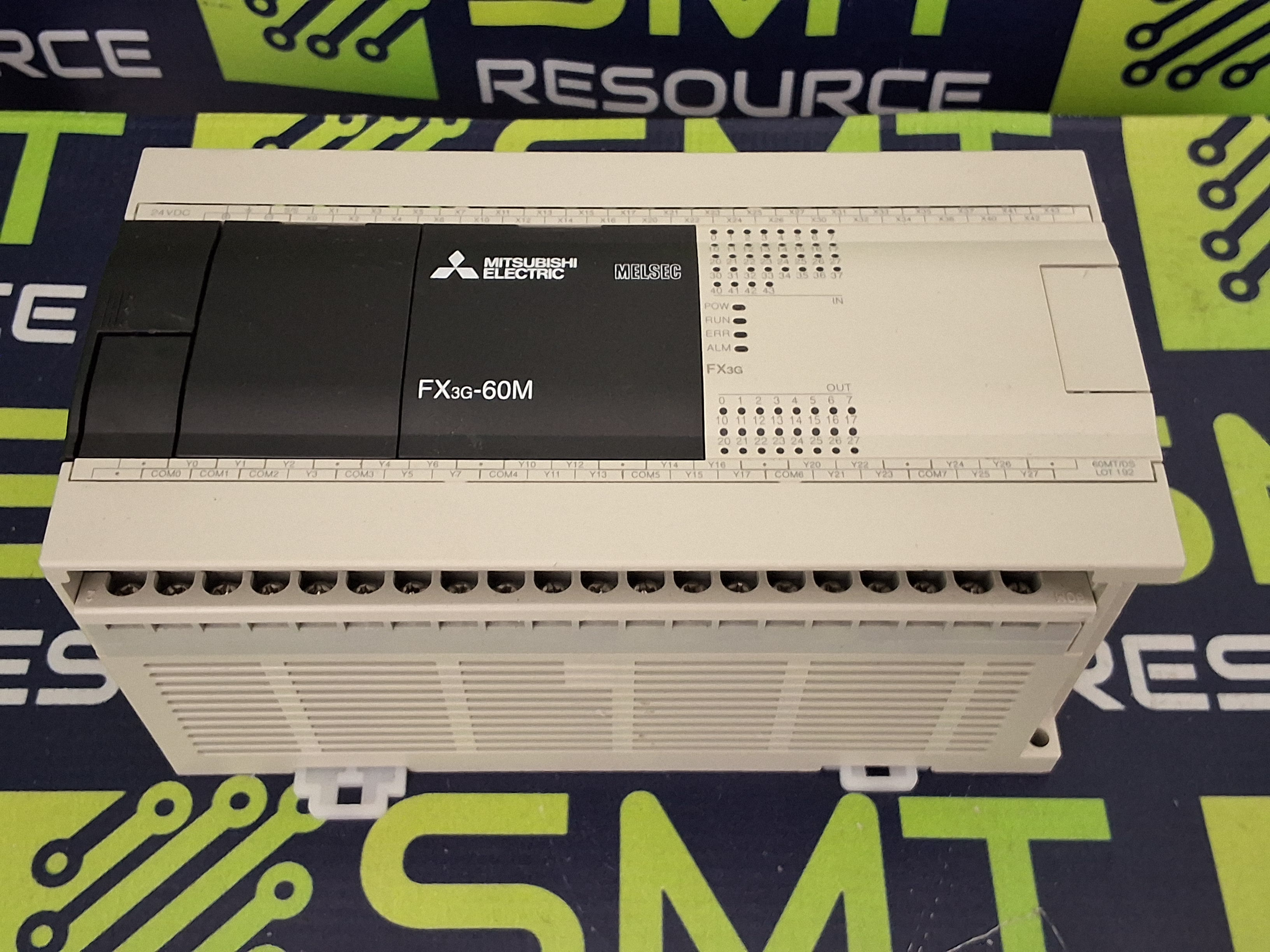 Used MITSUBISHI FX3G-60M PROGRAMMABLE LOGIC CONTROLLER PLC MELSEC SERIES