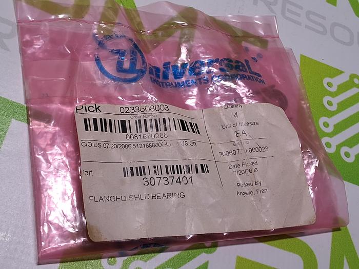 UNIVERSAL INSTRUMENTS 30737401 FLANGED SHLD BEARING - NEW