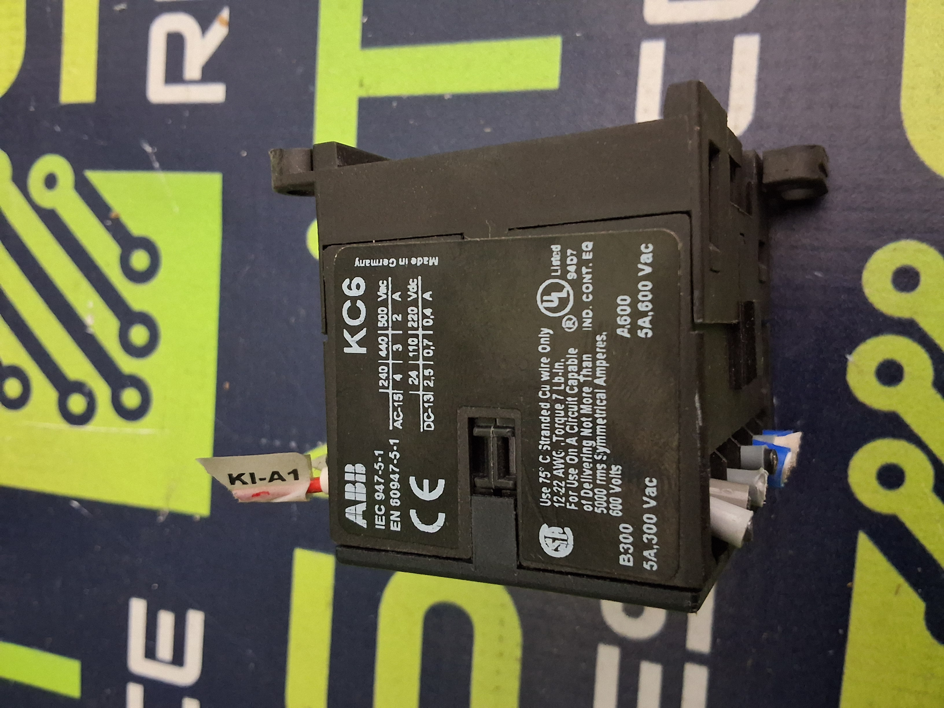 Used ABB KC6-22Z MINI CONTACTOR RELAY