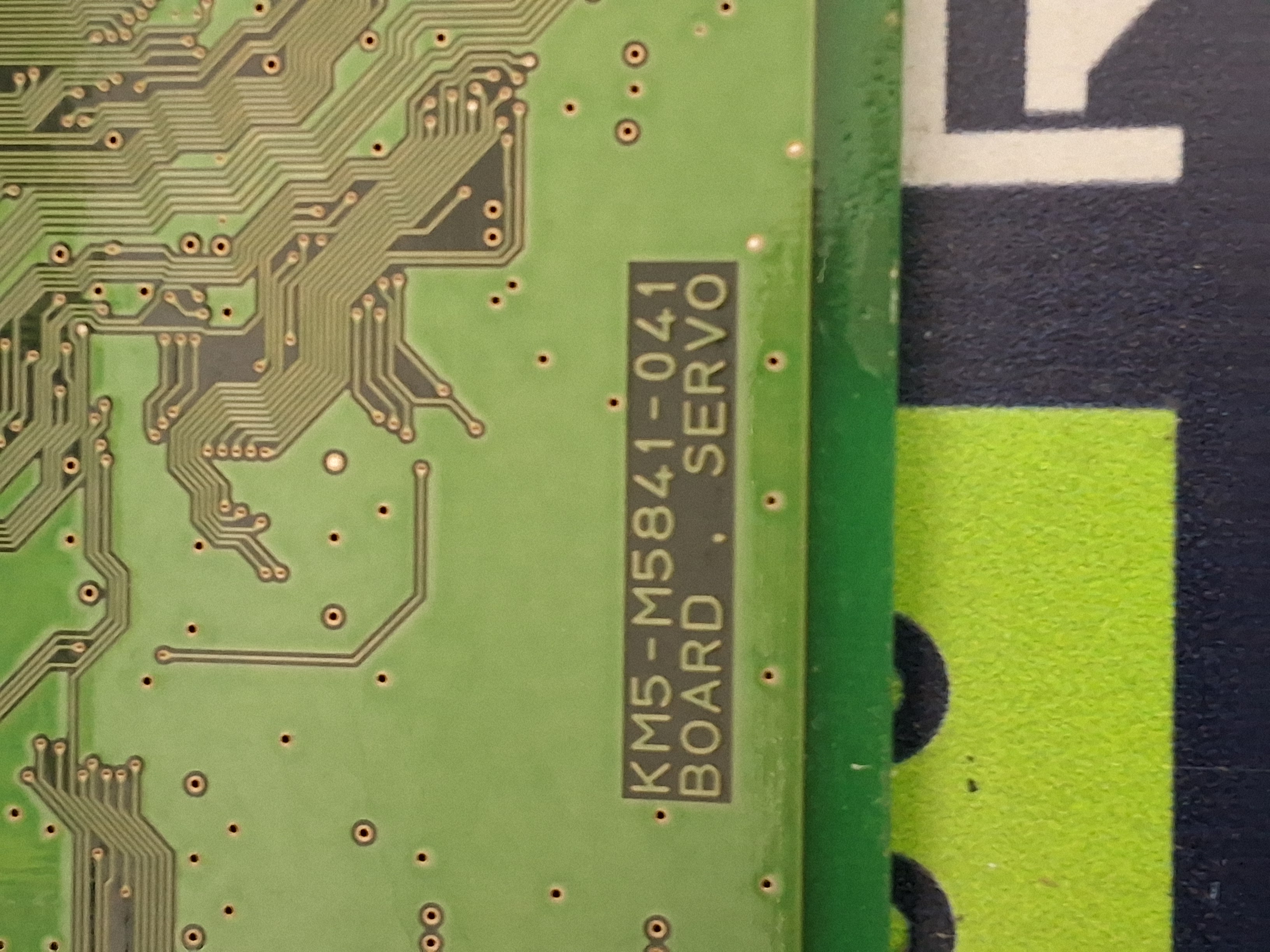 Used YAMAHA KM5-M5840-046 SERVO BOARD ASSY