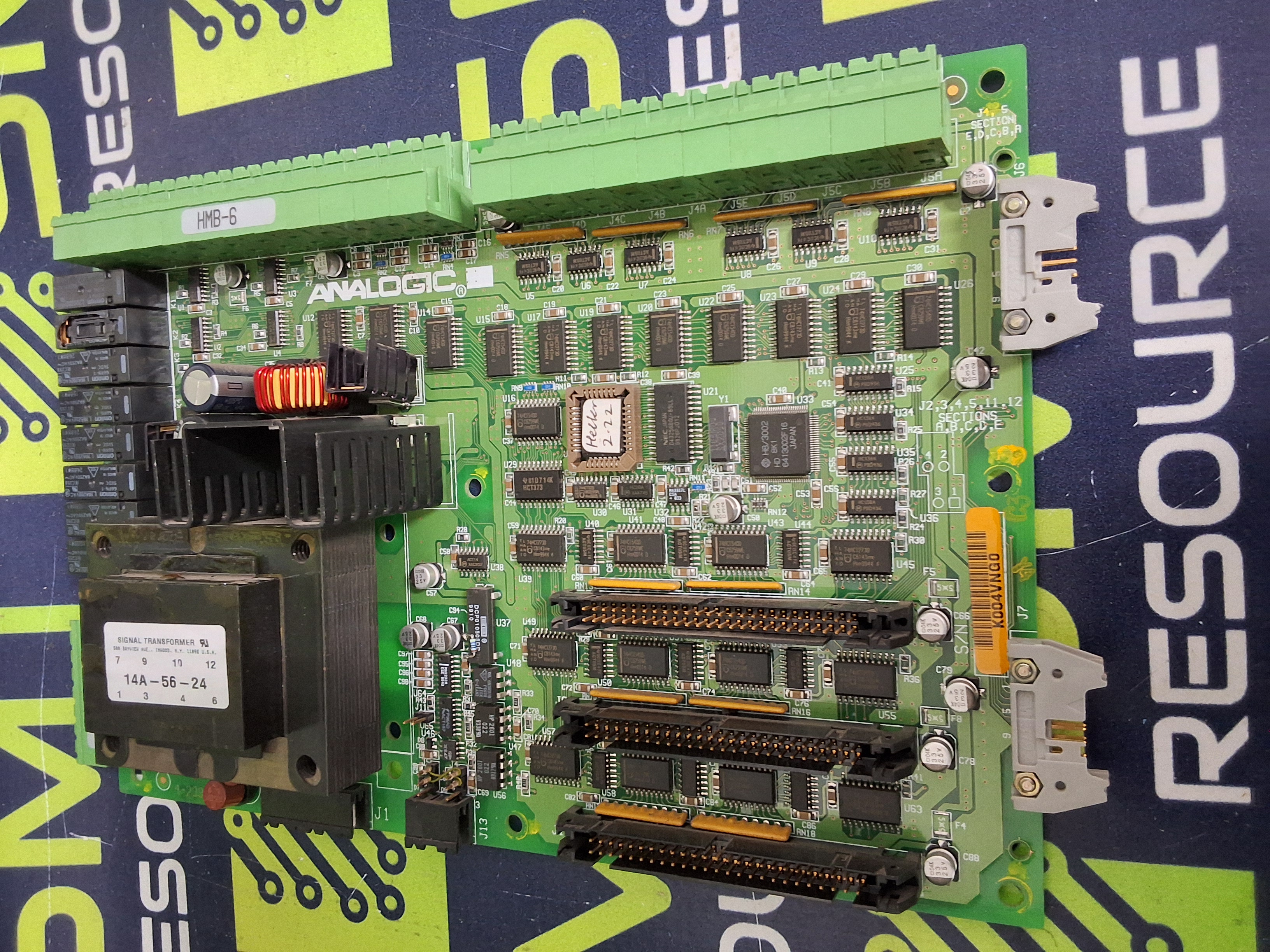 Used HELLER PL10-28981HMB MOTHER BOARD AND MAIN CONTROL BOARD HELLER 4-28981-2