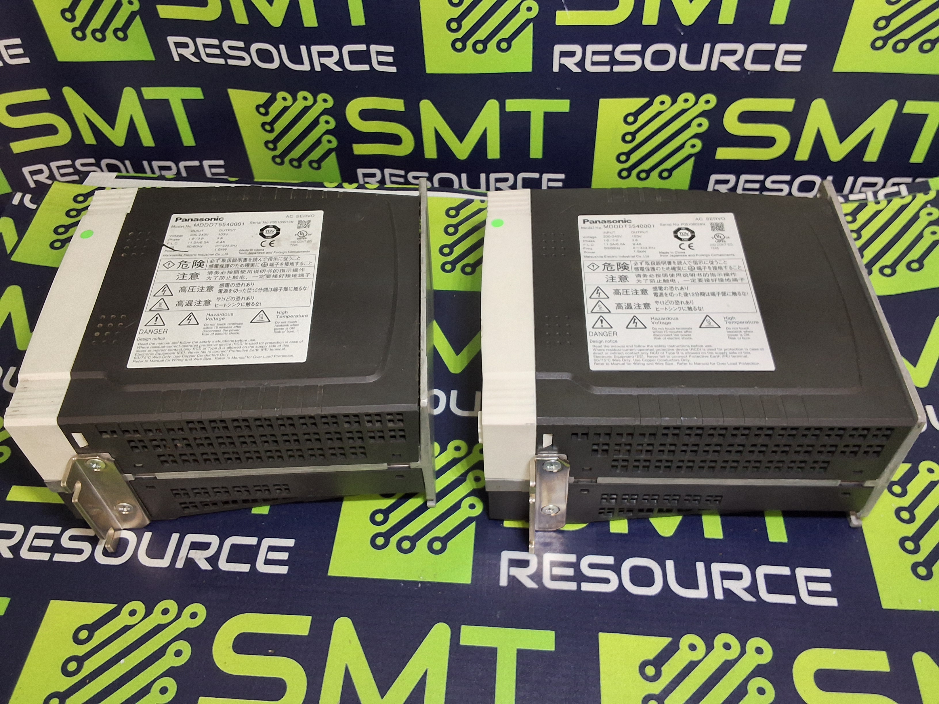 Used PANASONIC MDDDT5540001 AC SERVO DRIVER