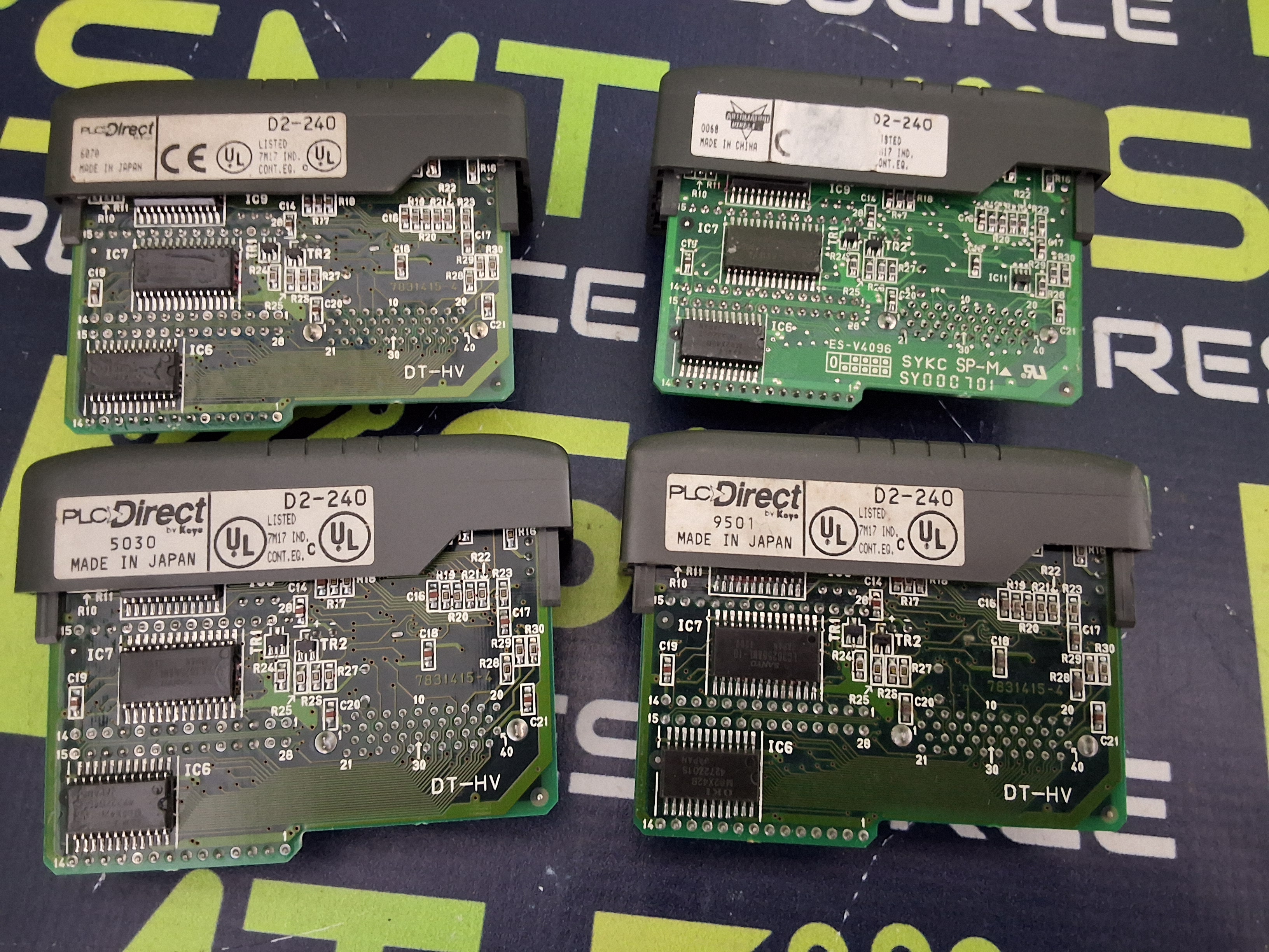Used PLCDirect / AutomationDirect D2-240 DL240CPU PLC PROCESSOR MODULE