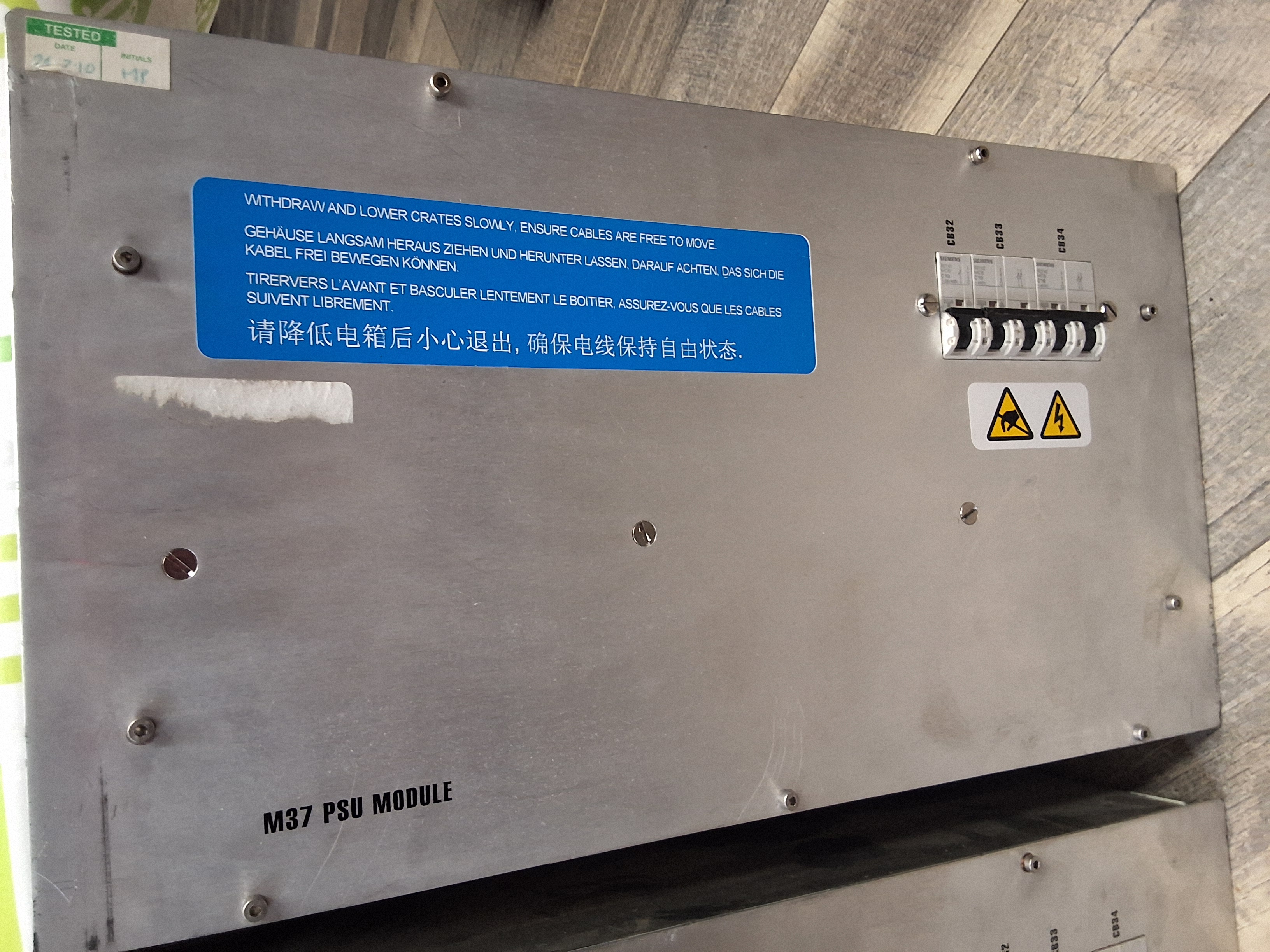 Used DEK M37 PSU Module