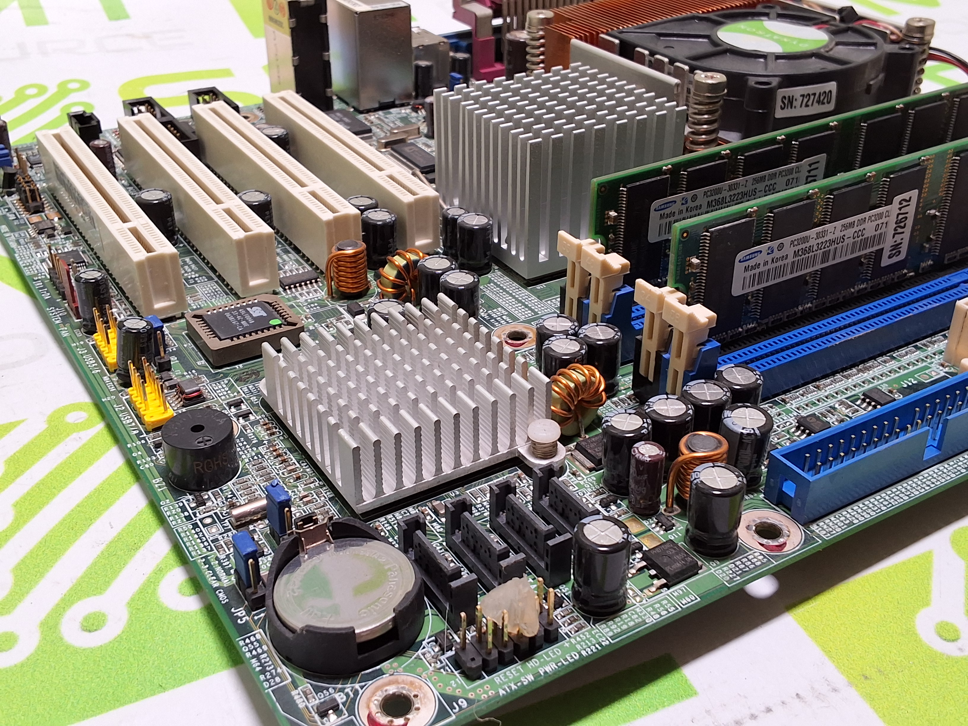 Used G7V300-P-G MOTHERBOARD G7V301-050G