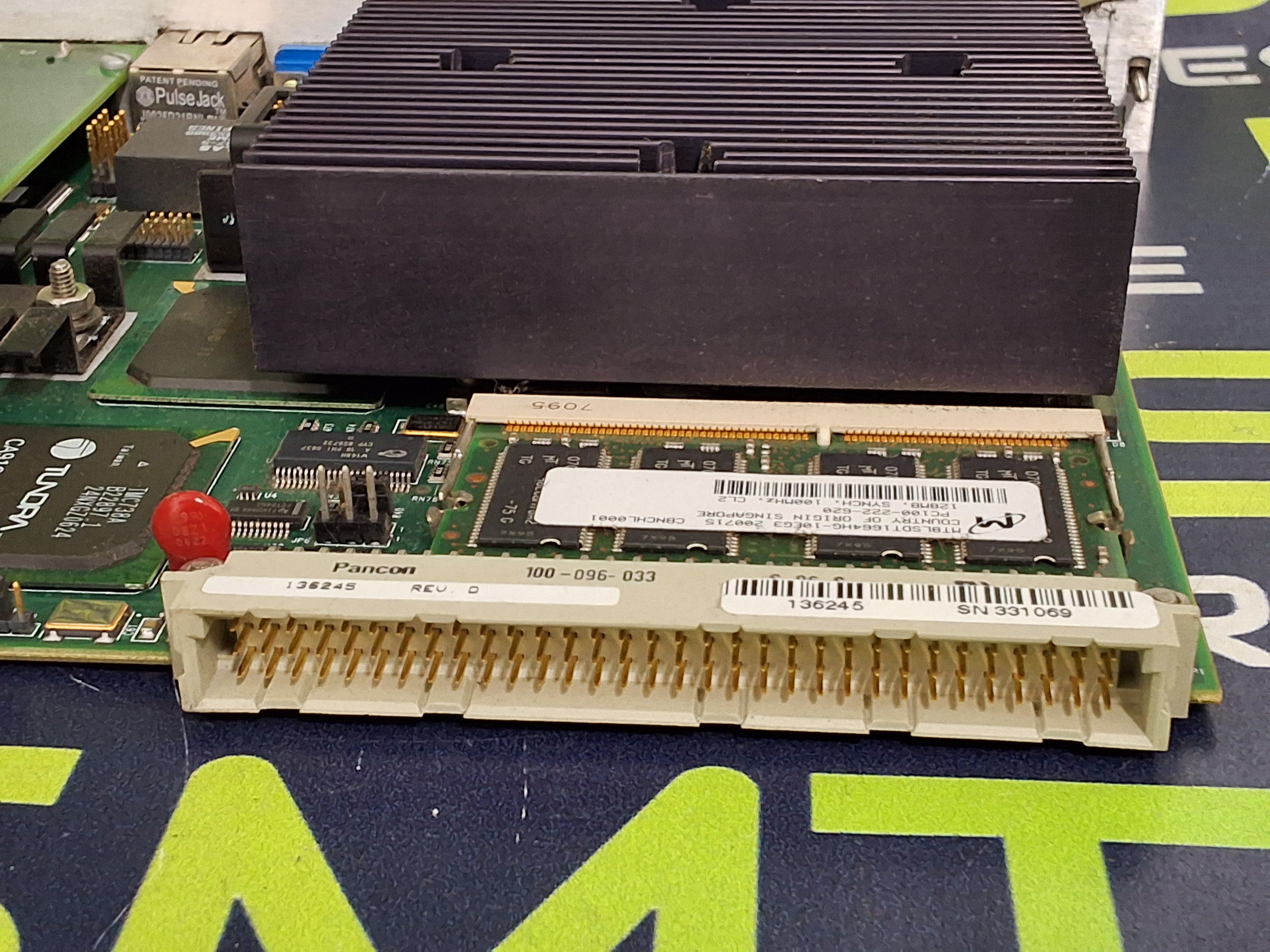 Used UNIVERSAL INSTRUMENTS ESI-650F VISION PROCESSOR MODULE 136245