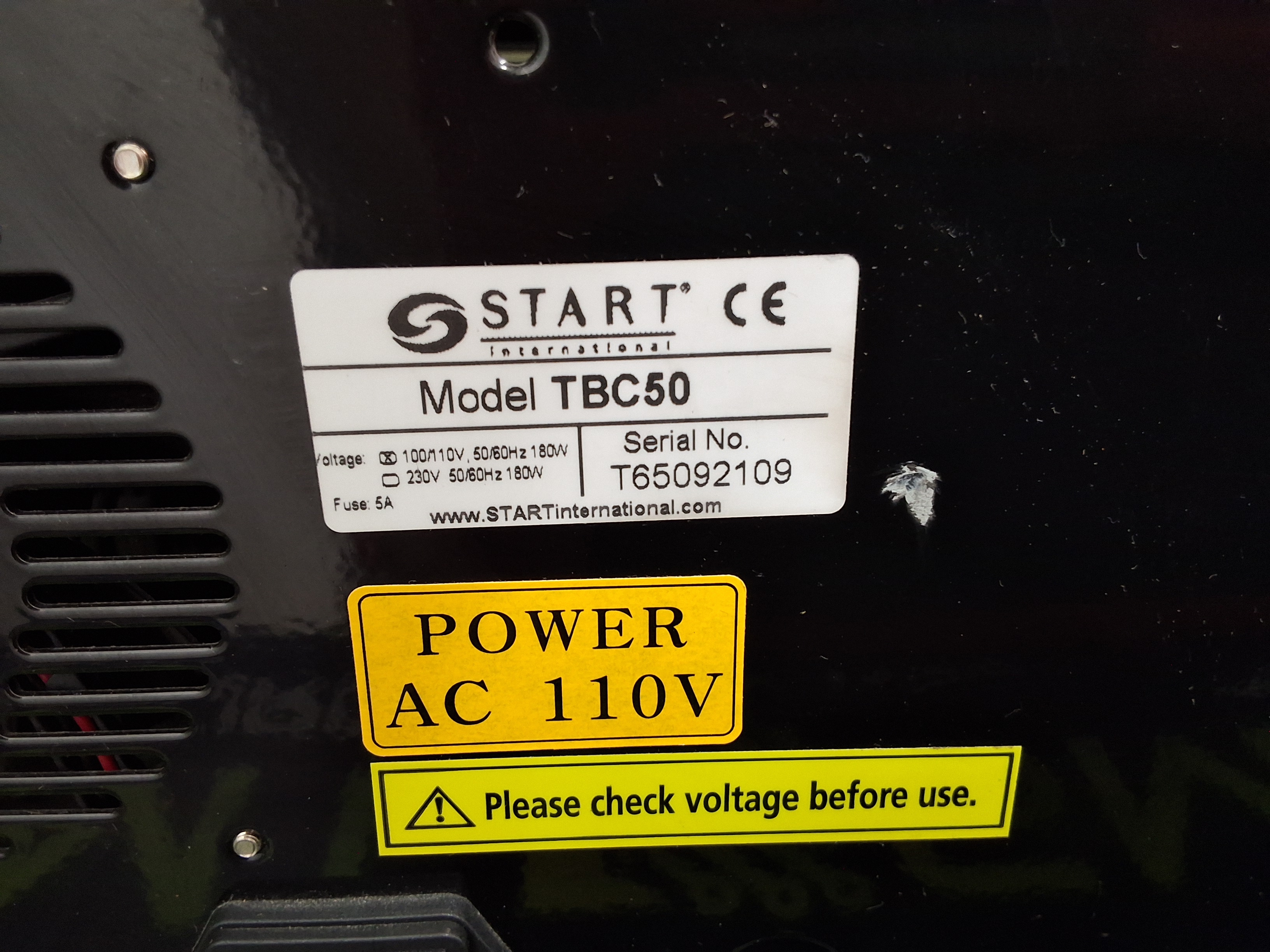 Used START INTERNATIONAL TBC50 HEAVY DUTY CUTTER