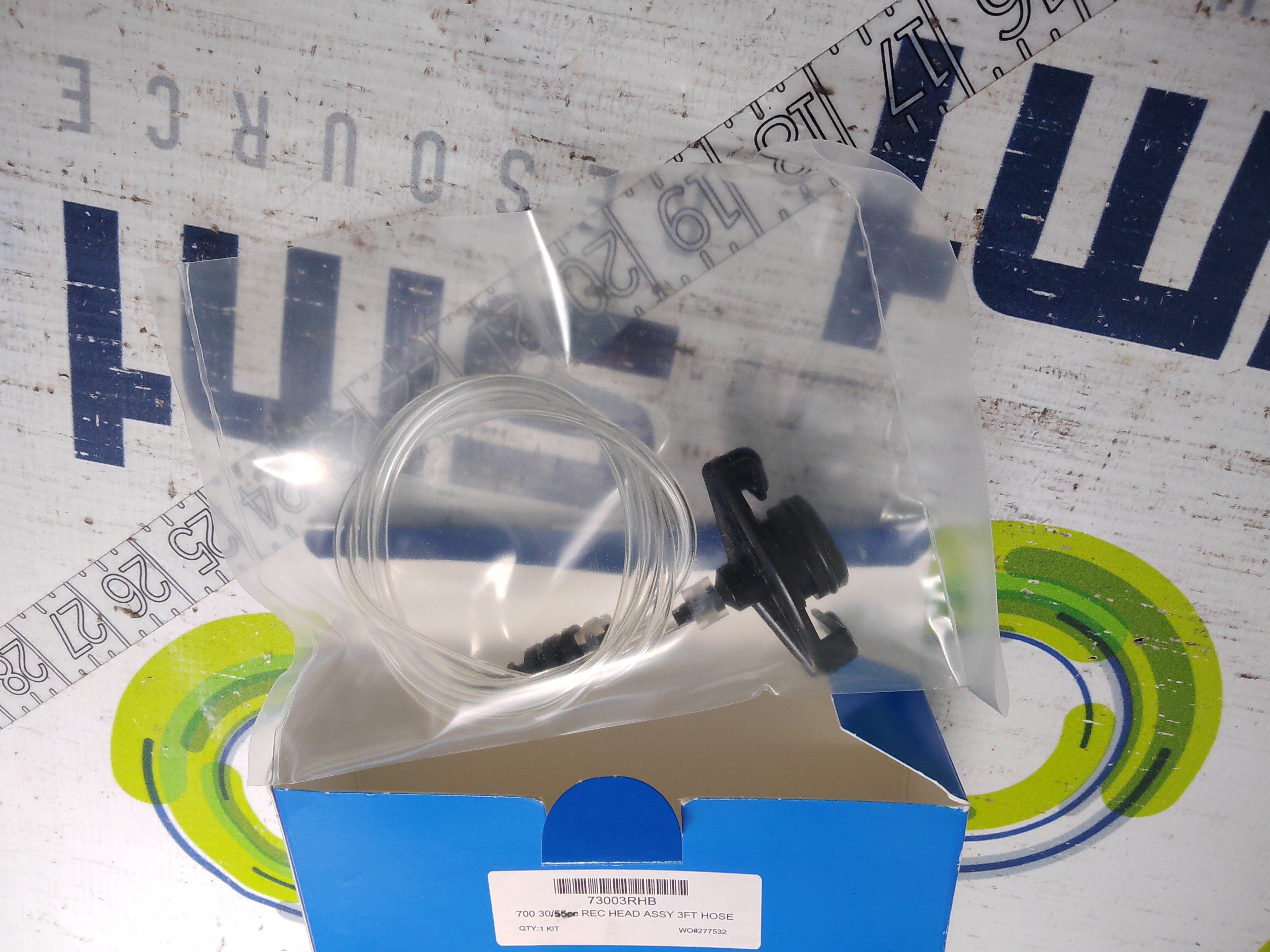 TECHCON SYSTEMS 73003RHB 700 SERIES REC HEAD ASSY 3 FOOT HOSE