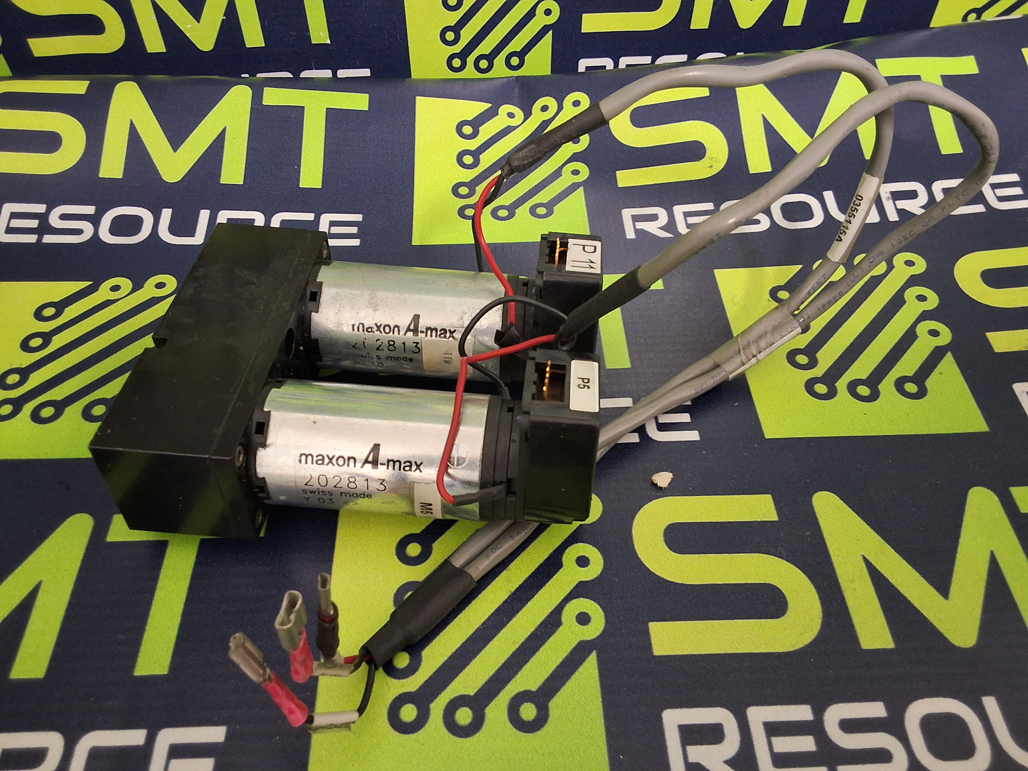 Used MAXON A-MAX 202813 GEAR MOTOR 0355115A