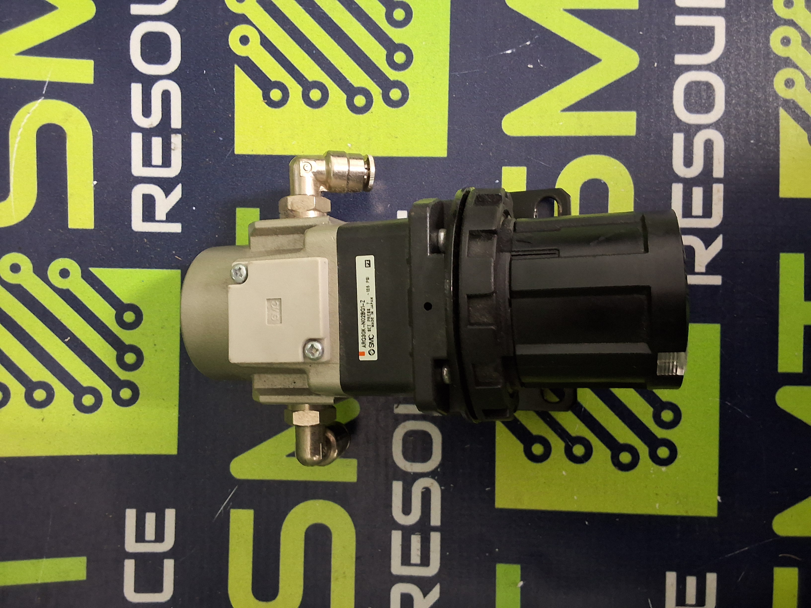 Used SMC ARG30K-N02BG1-Z PNEUMATIC REGULATOR 125 PSI