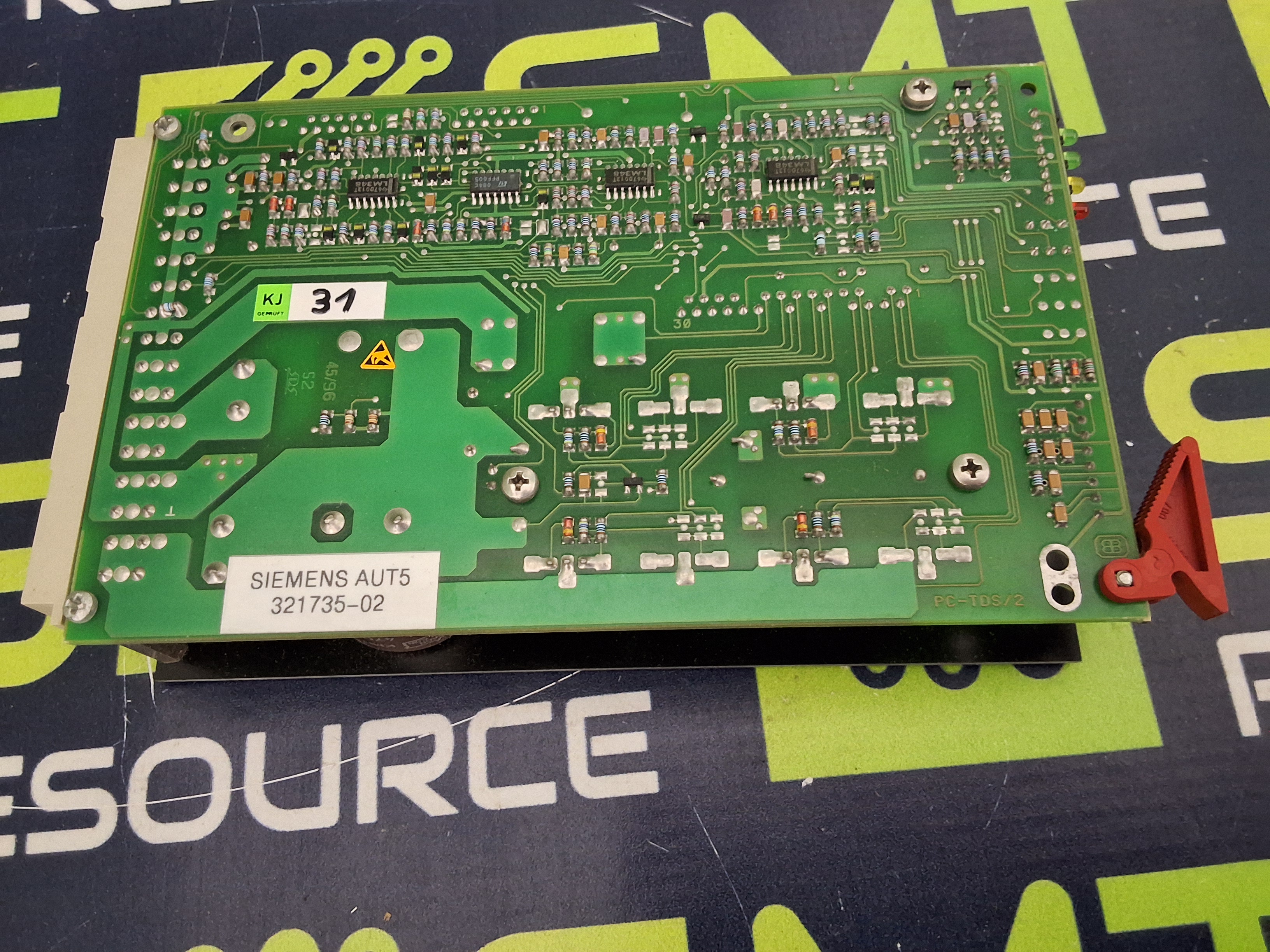 Used SIEMENS 321735-02 / TDS 120/2.5Z / PC-TDS/2 SERVO AMP