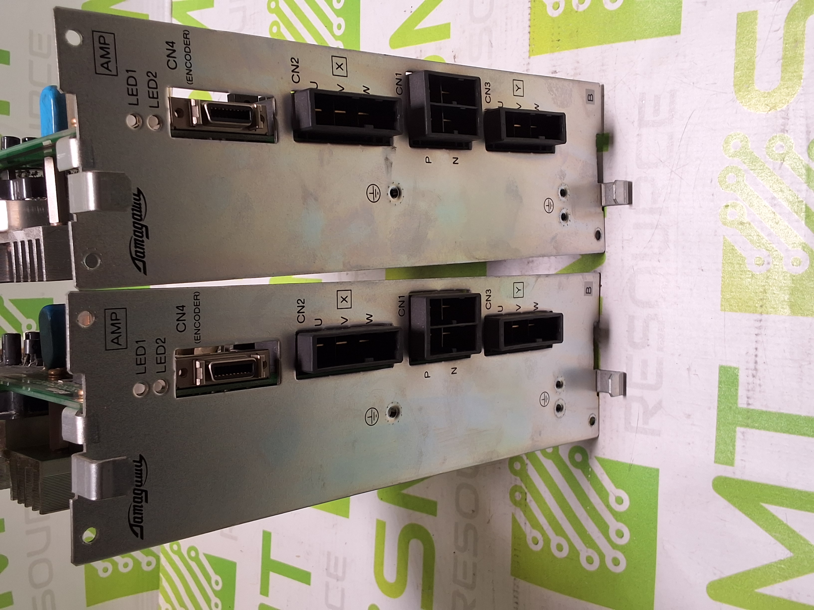 Used TAMAGAWA 659091534N30 JUKI SERVO AMP CONTROL CIRCUIT BOARD ASSEMBLY