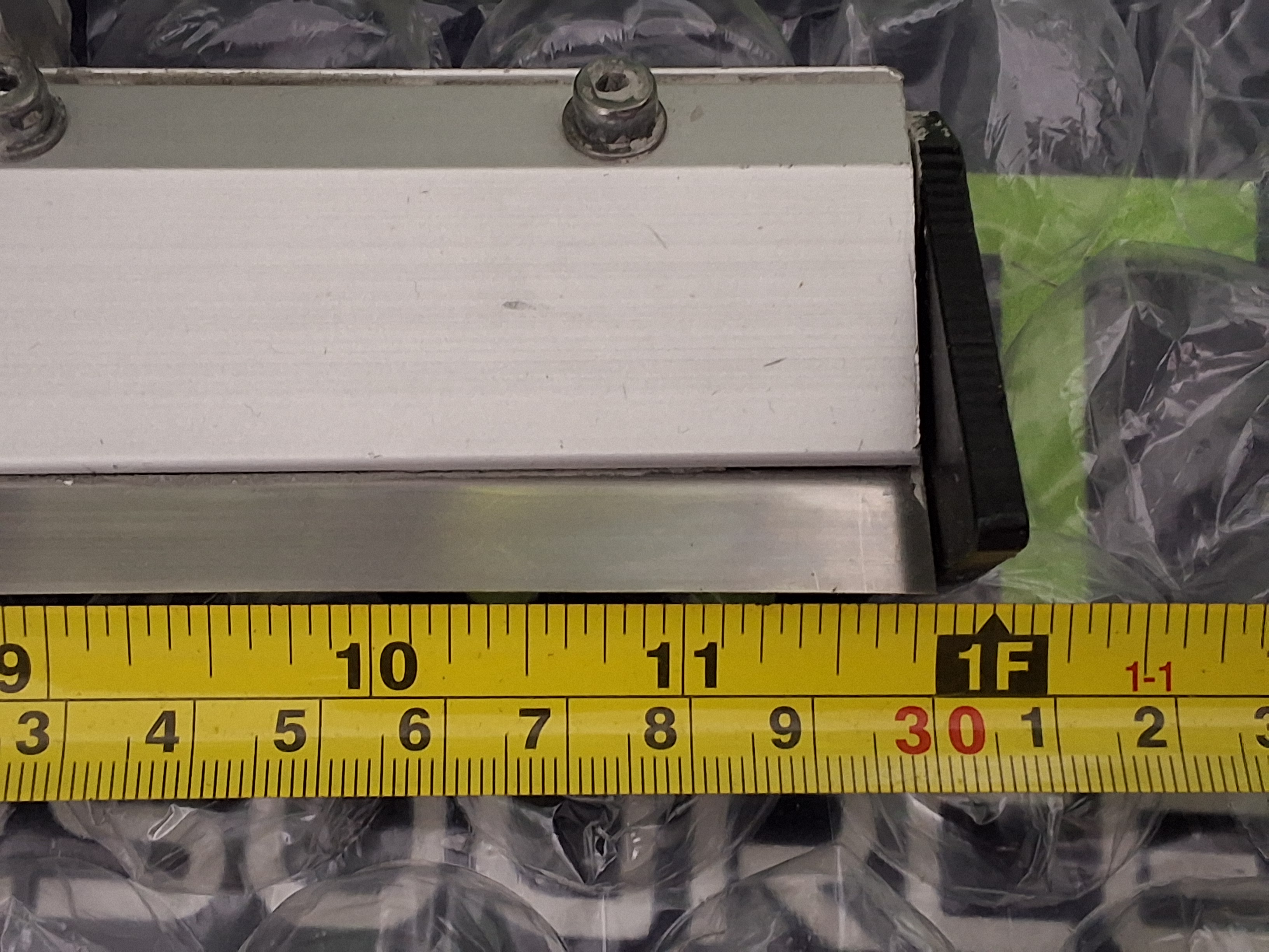 Used EKRA 65° 300mm METAL SQUEEGEE SET ASSEMBLY - LOT OF 2 UNITS