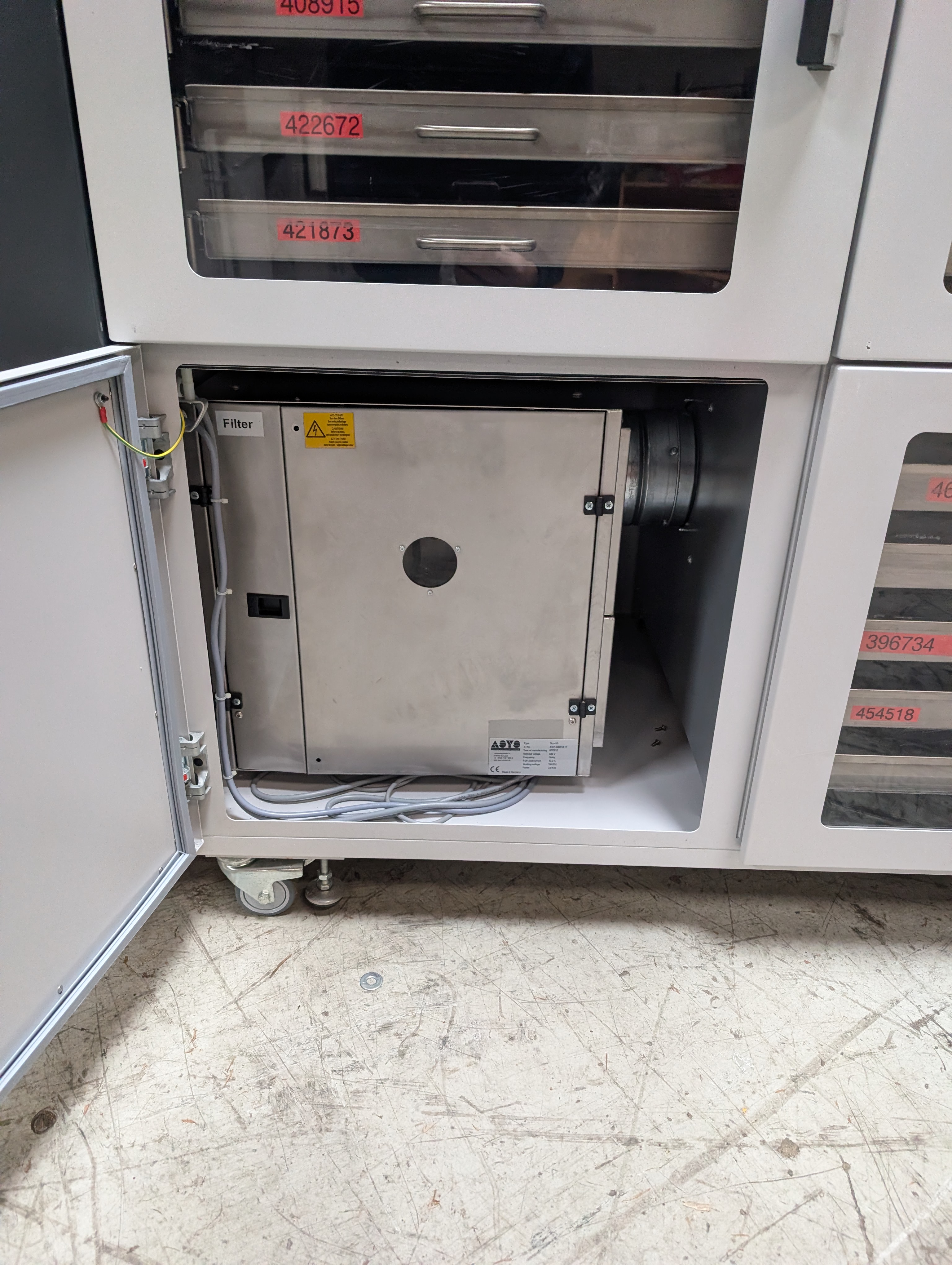 Used 2017 ASYS Dry Cabinet