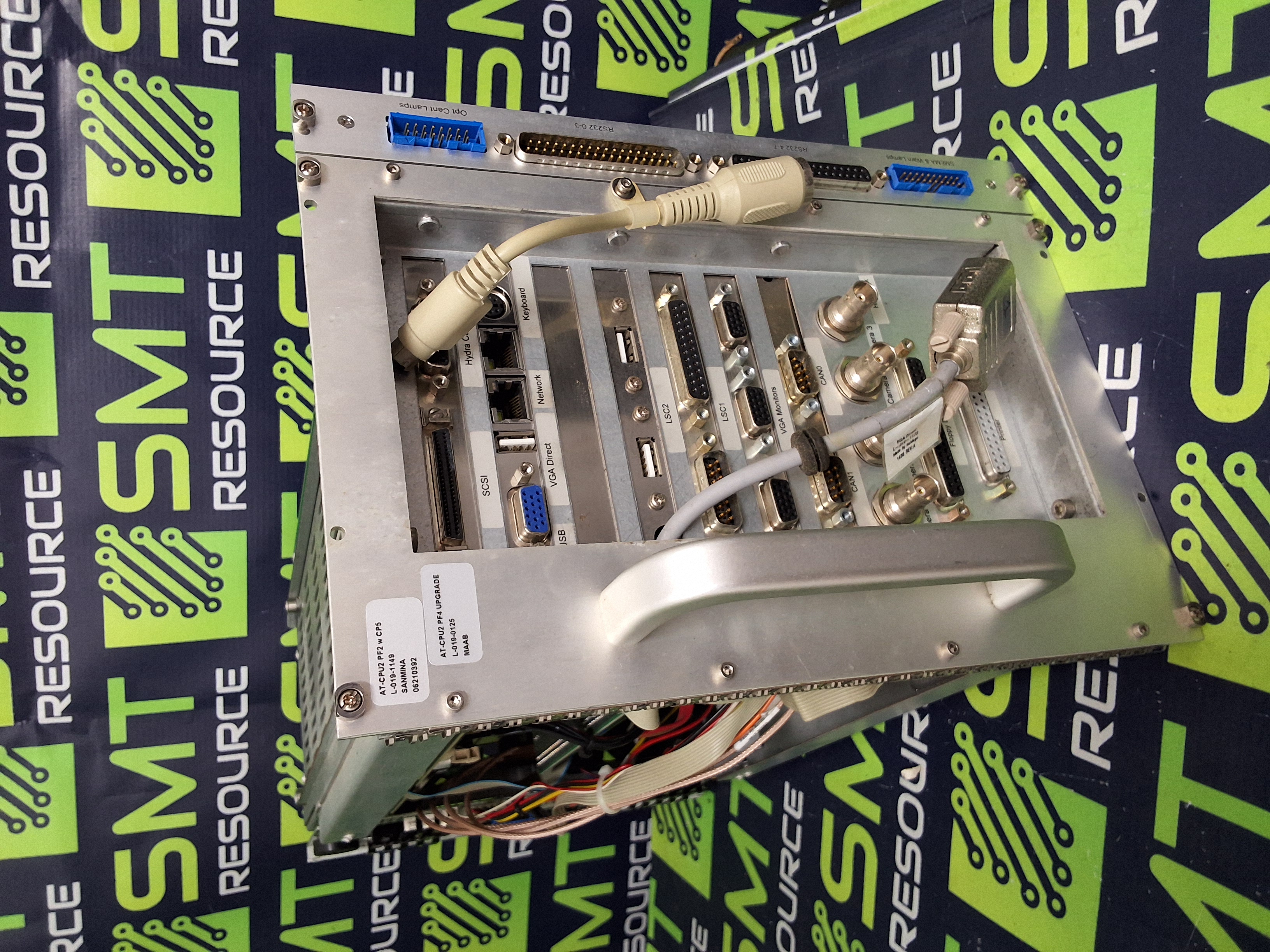 Used MYDATA AT-CPU2 PF4 UPGRADE L-019-0125 MAAB L-019-1149 AT-CPU2 PF2 w CP5 ASSEMBLY