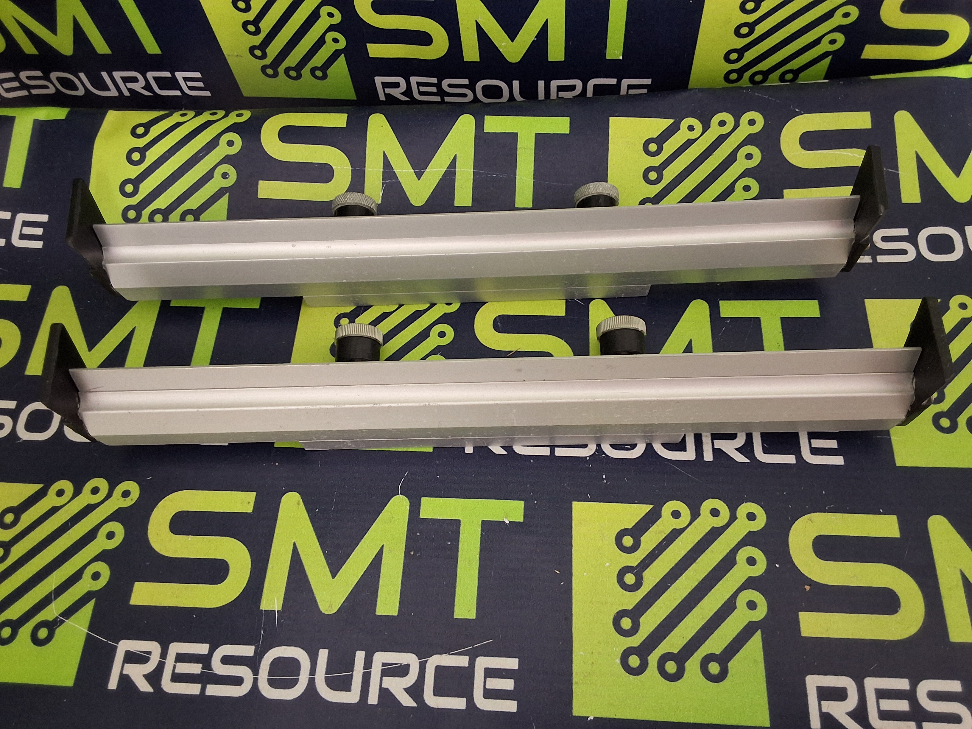 Used EKRA 12in SMT METAL SQUEEGEE - LOT OF 2