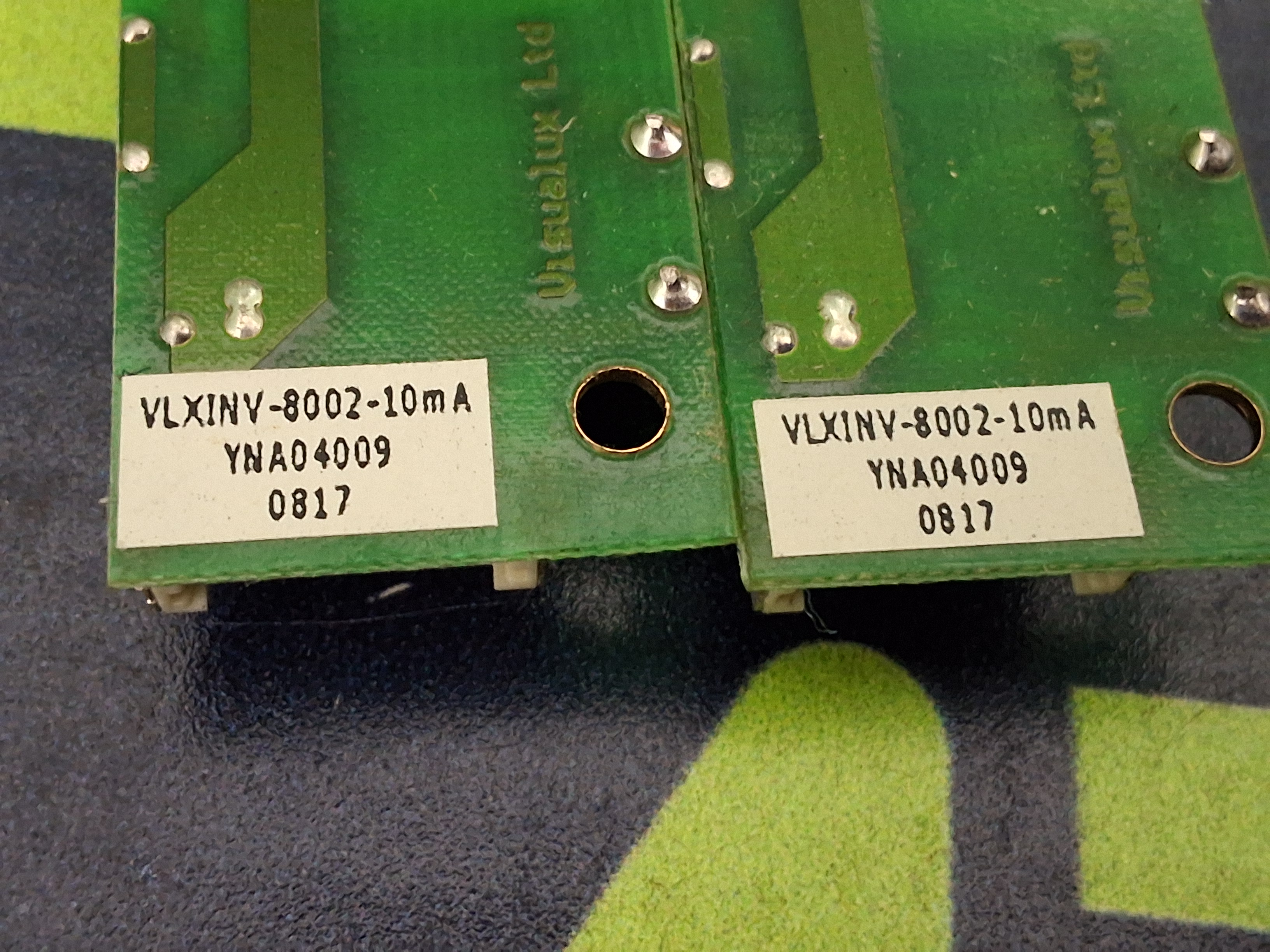 Used VISUALUX VLXINV-8002-10mA CIRCUIT BOARD 