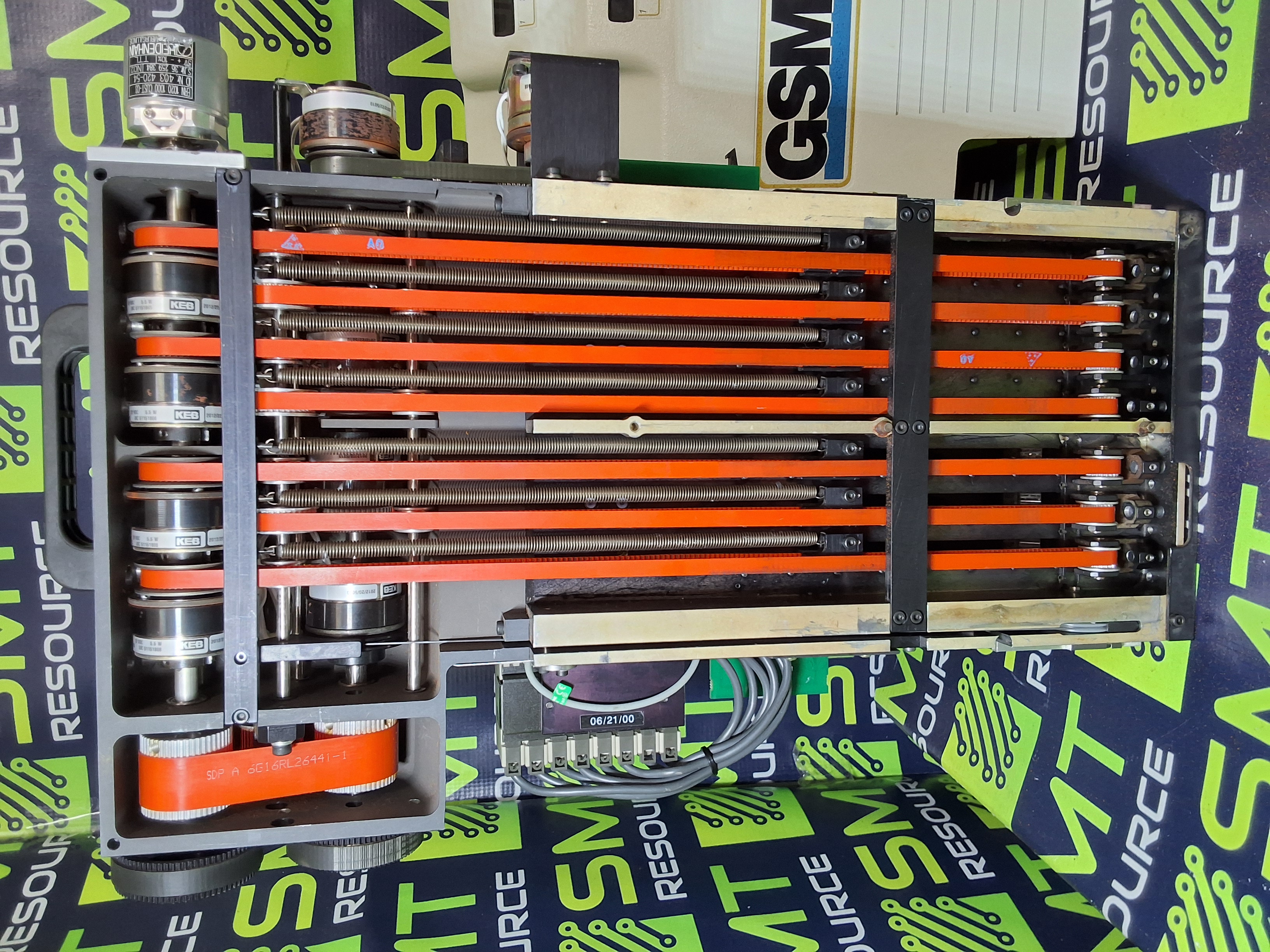 Used UNIVERSAL INSTRUMENTS 47443405 GSM FLEX JET HEAD ASSEMBLY