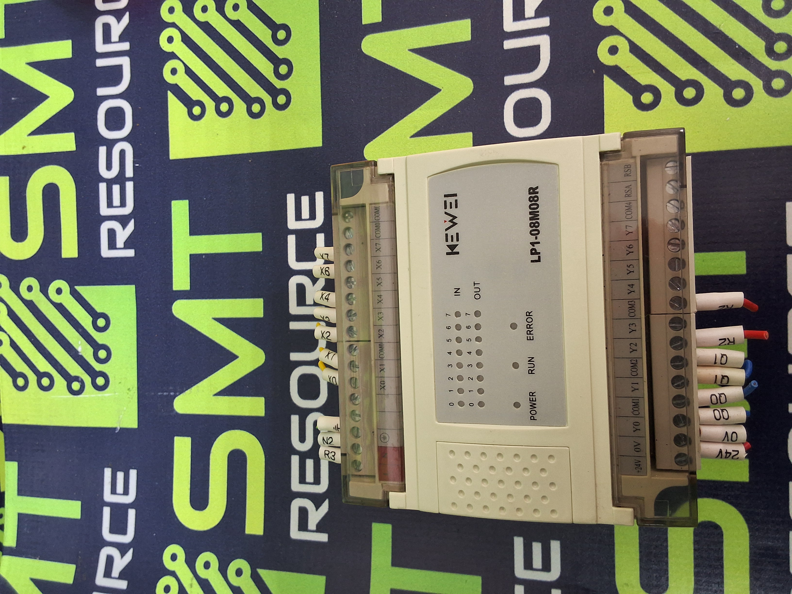 Used KEWEI LP1-08M08R PLC PROGRAMMABLE LOGIC CONTROLLER