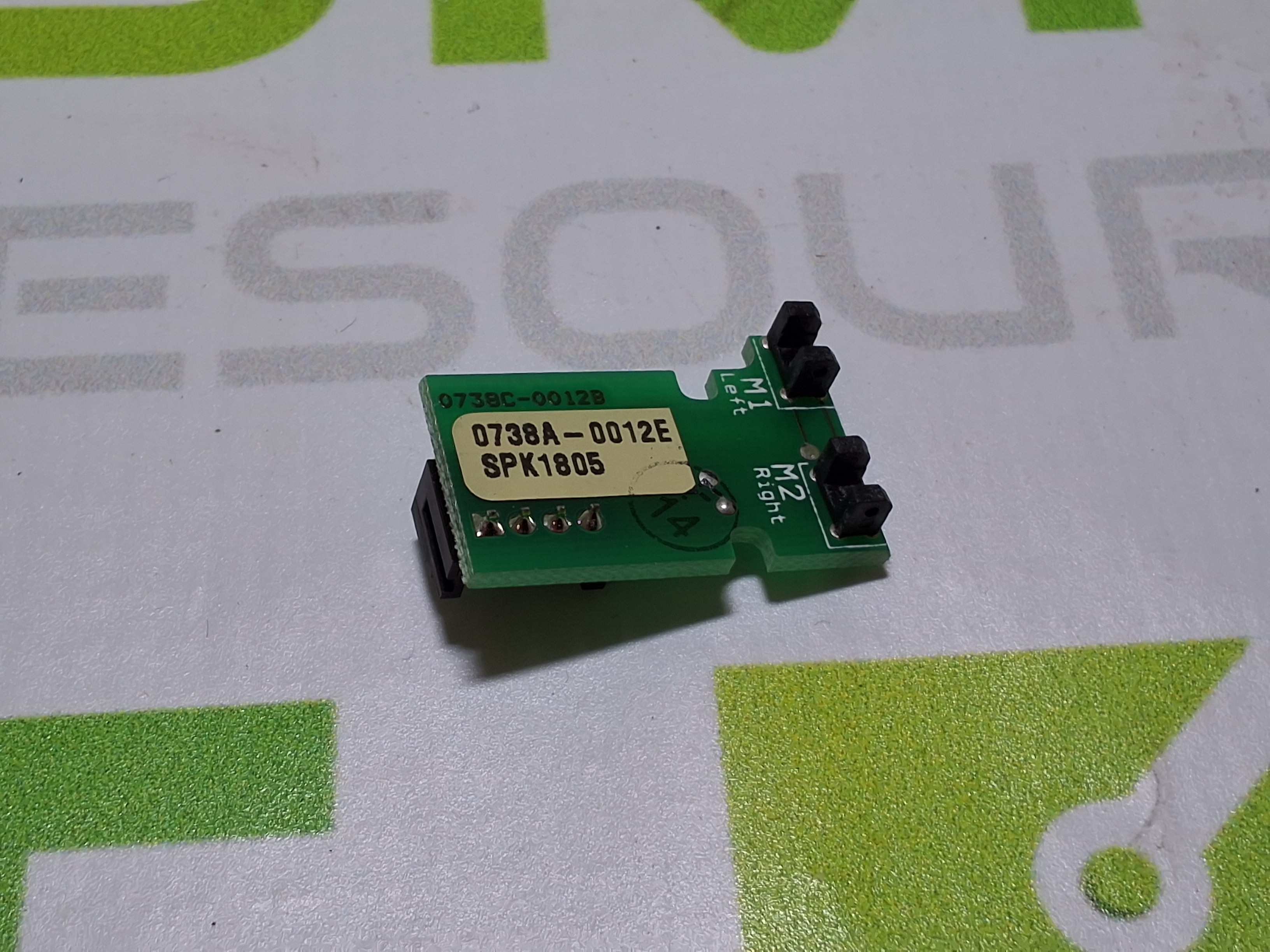 UNIVERSAL INSTRUMENTS 0738A-0012 SLOT SENSOR PCB - NEW