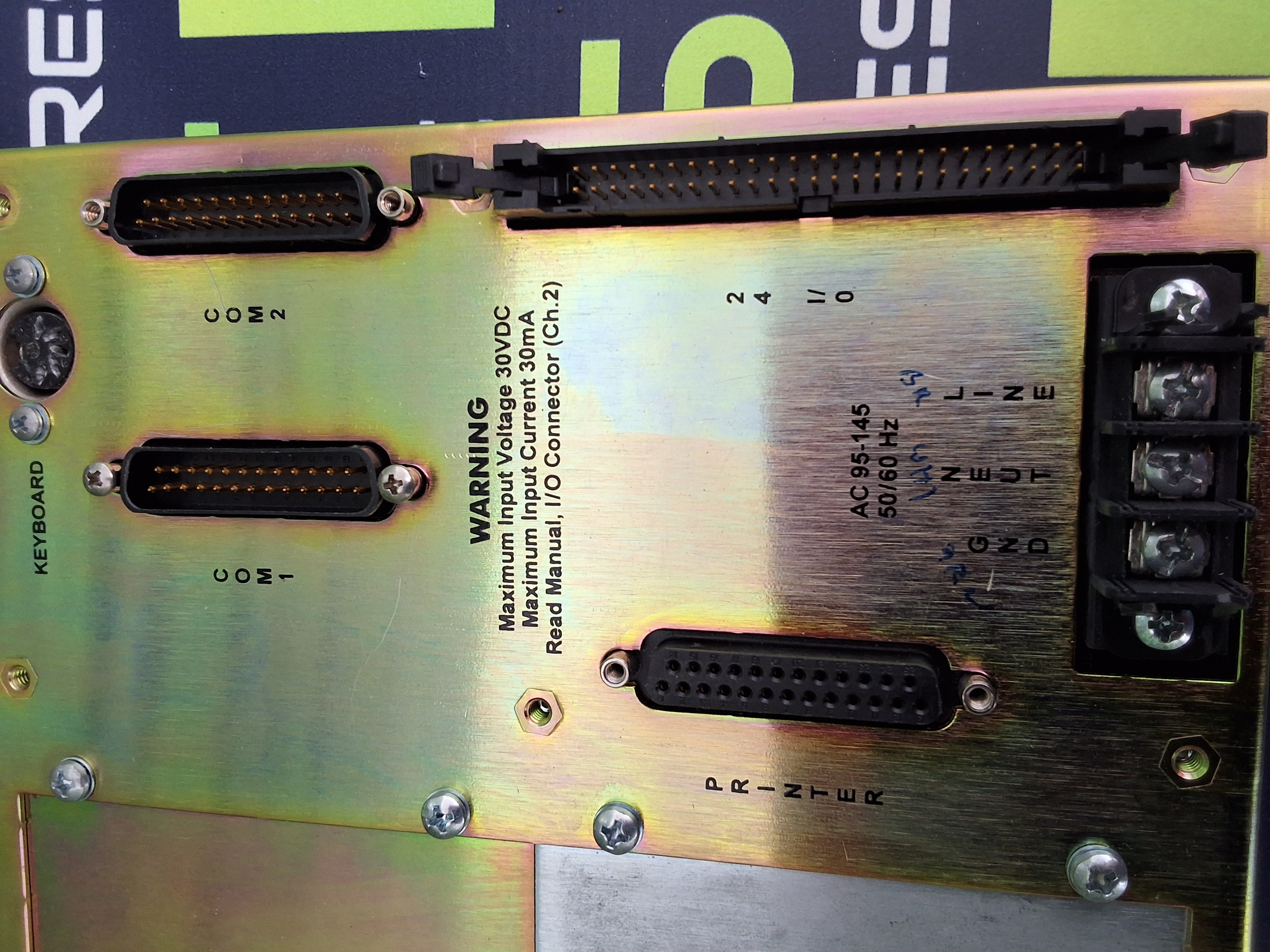 Used EASON TECHNOLOGY 1100 INTELLIGENT OPERATOR INTERFACE PANEL