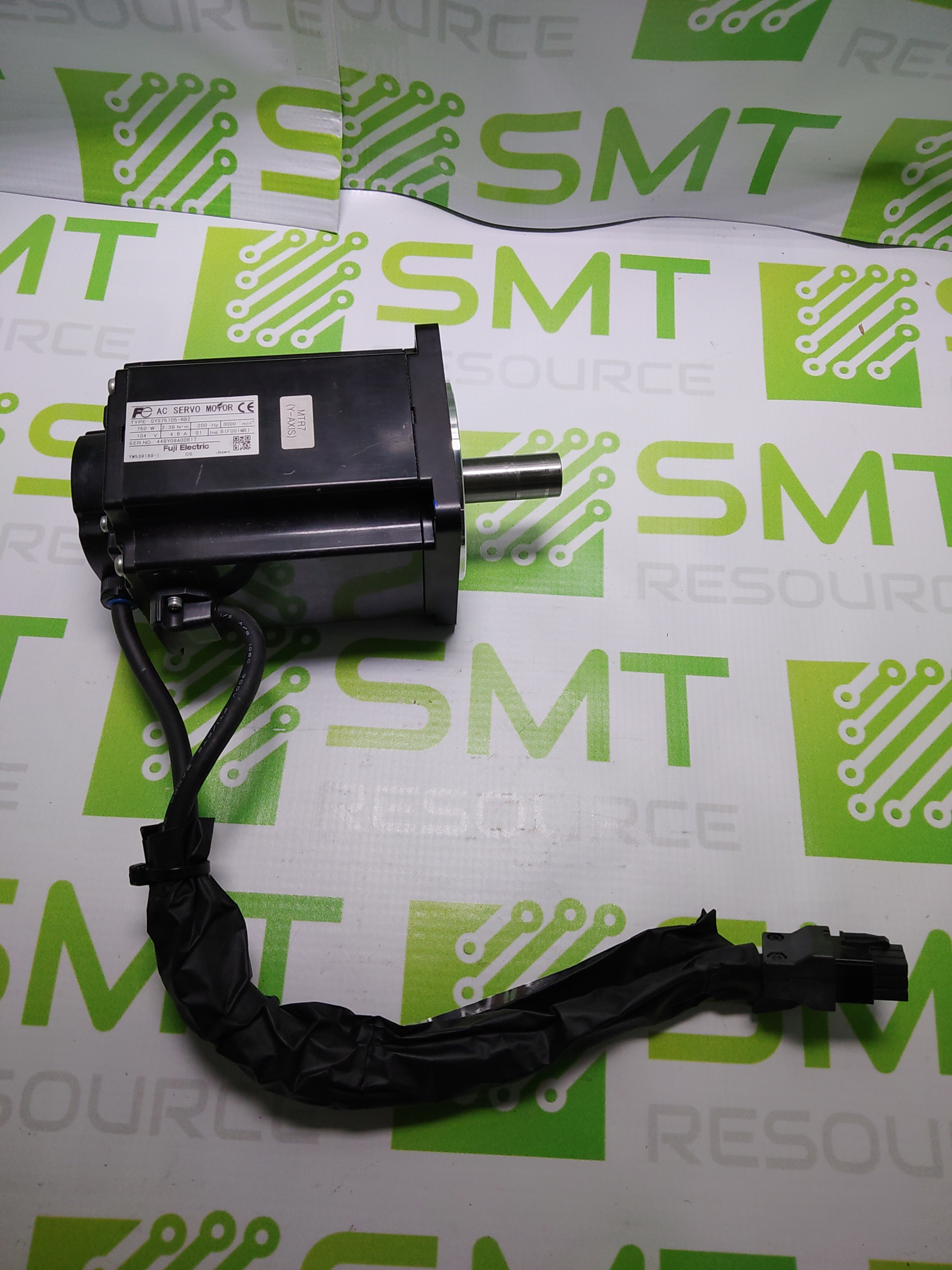 Used FUJI ELECTRIC GYS751D5-RB2  SERVO MOTOR