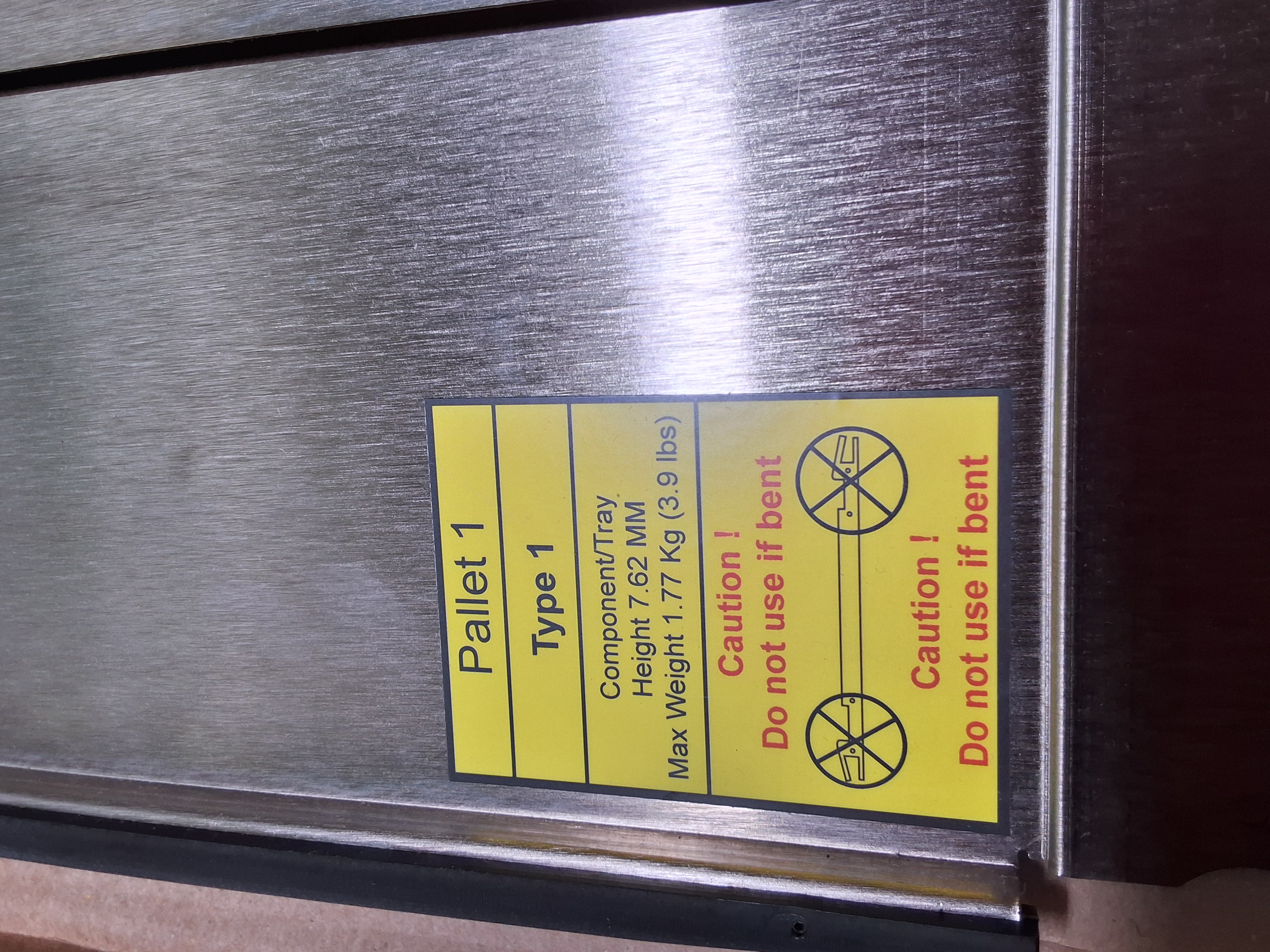 Used UNIVERSAL INSTRUMENTS 51719601 PALLET ASSEMBLY TYPE 1 