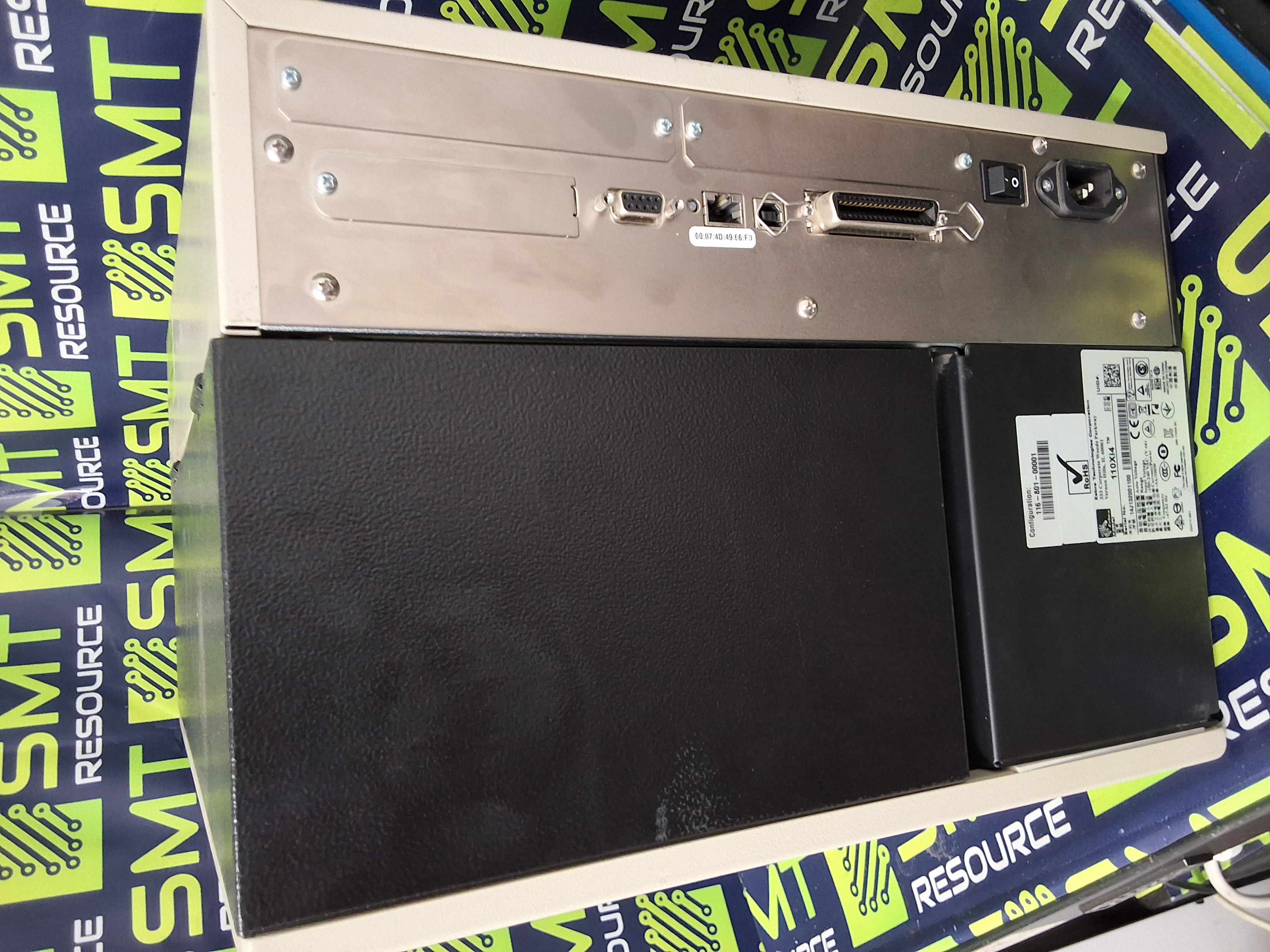 Used ZEBRA 110Xi4 INDUSTRIAL THERMAL TRANSFER BARCODE LABLE PRINTER