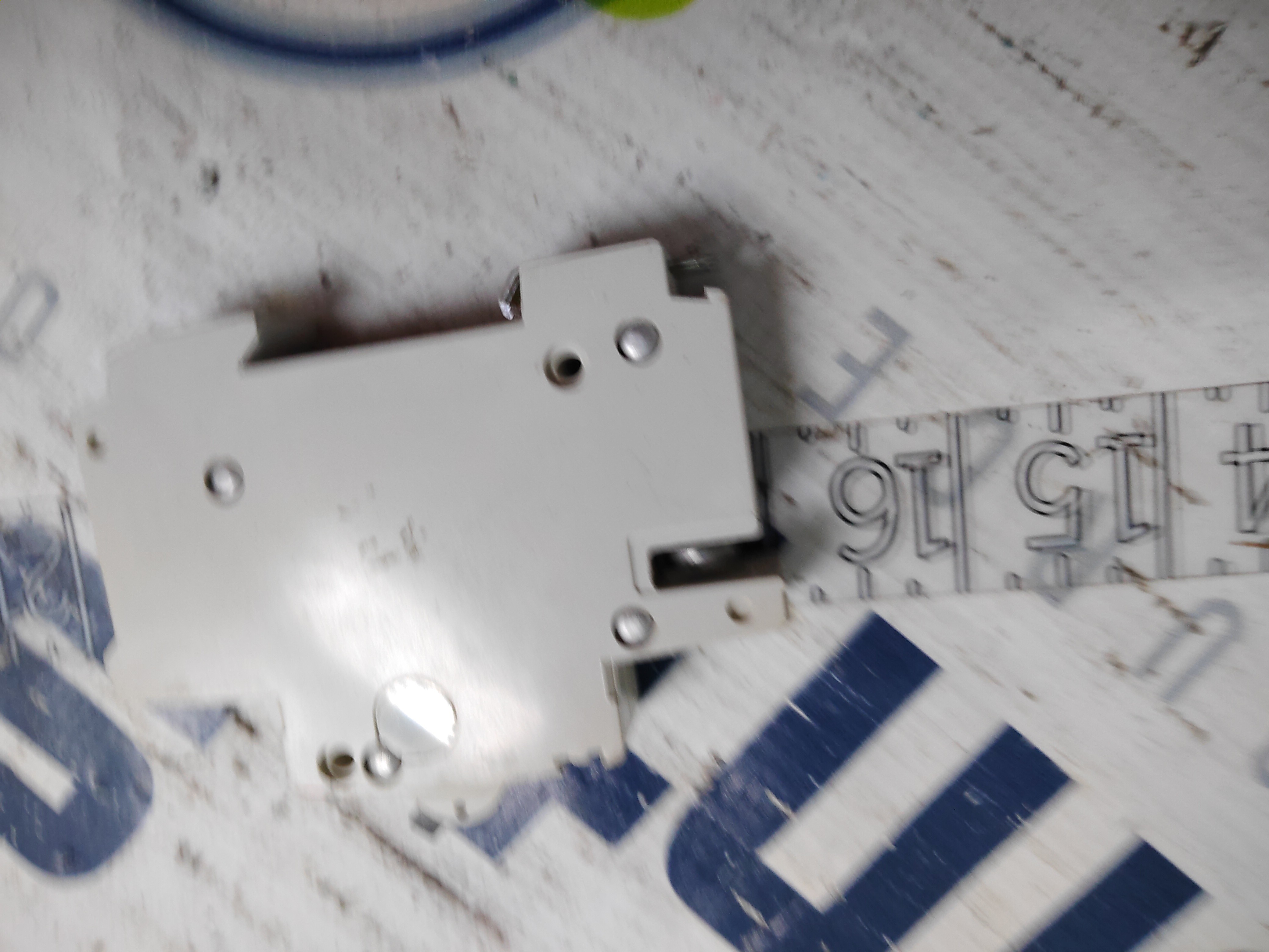 Used WEBER AS168B-3-15 1CIRCUIT BREAKER