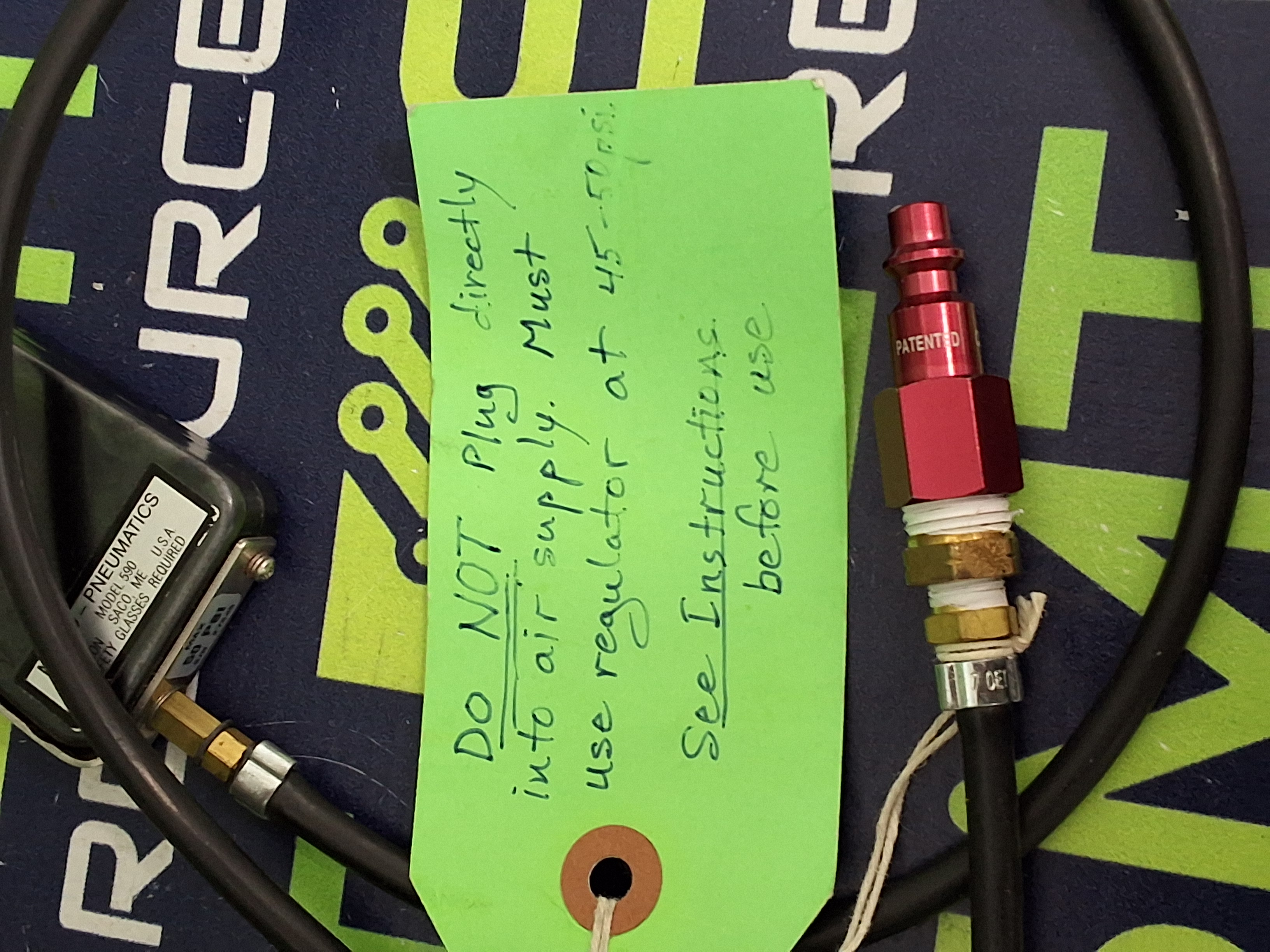 Used XURON 590 MICRO PNEUMATIC CUTTER BLADES