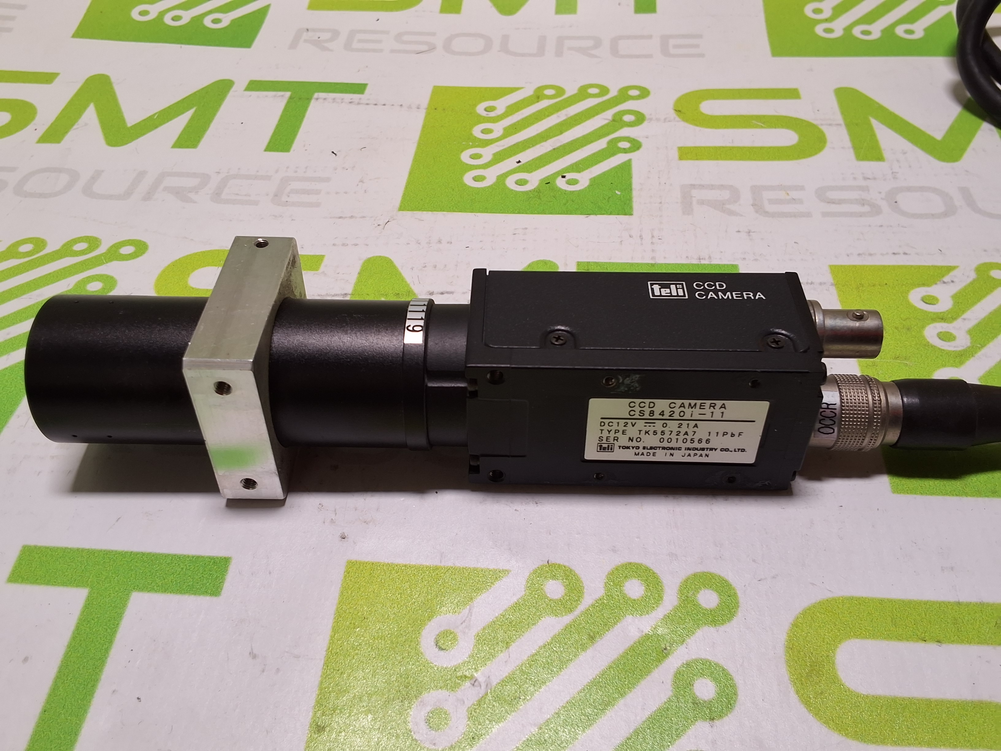 Used TOKYO ELECTRONIC INDUSTRY CO. CCD CAMERA CS8420i-11