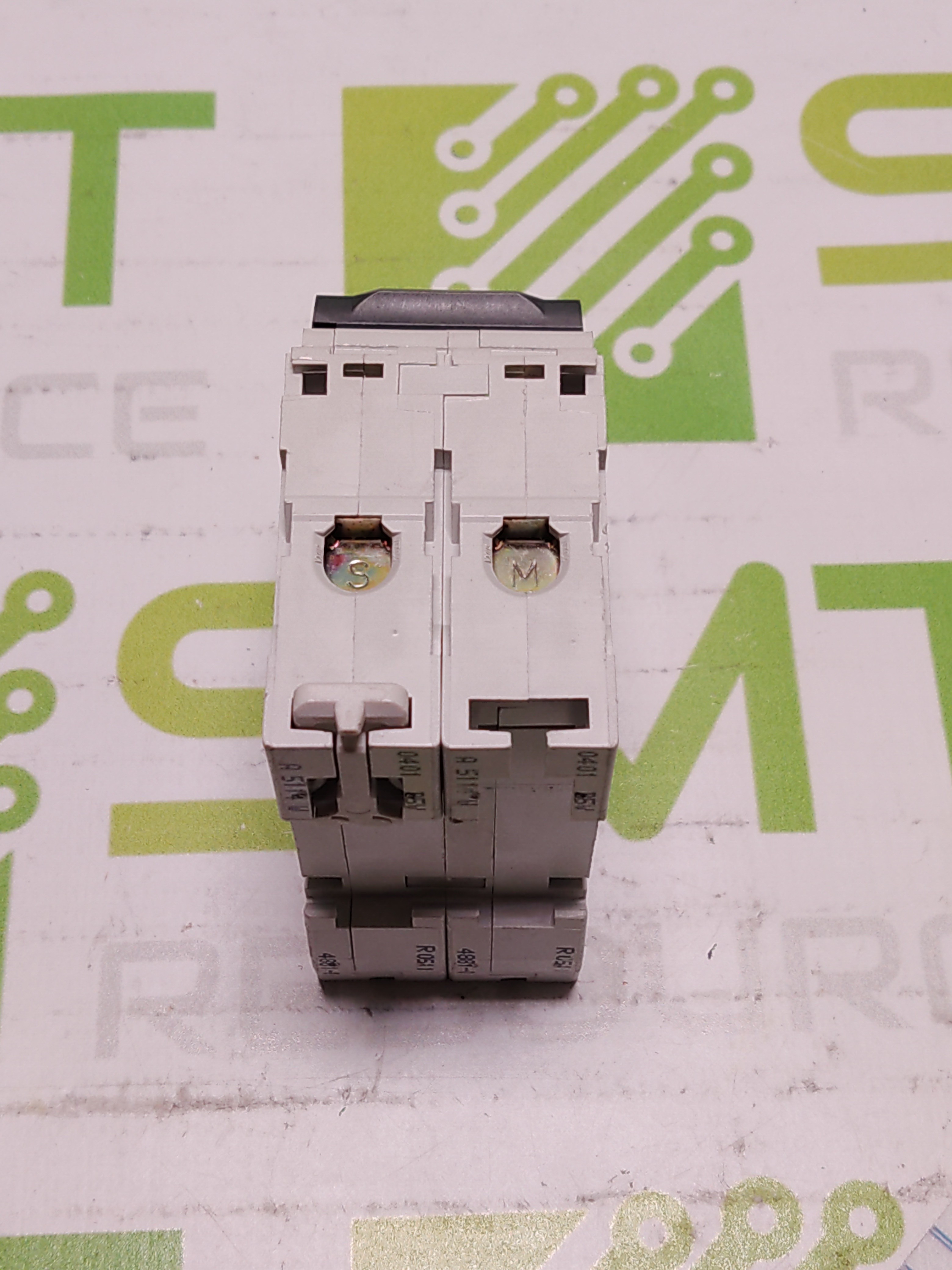 Used MERLIN GERIN MULTI 9 C60N D10A 415V 2-POLE CIRCUIT BREAKER