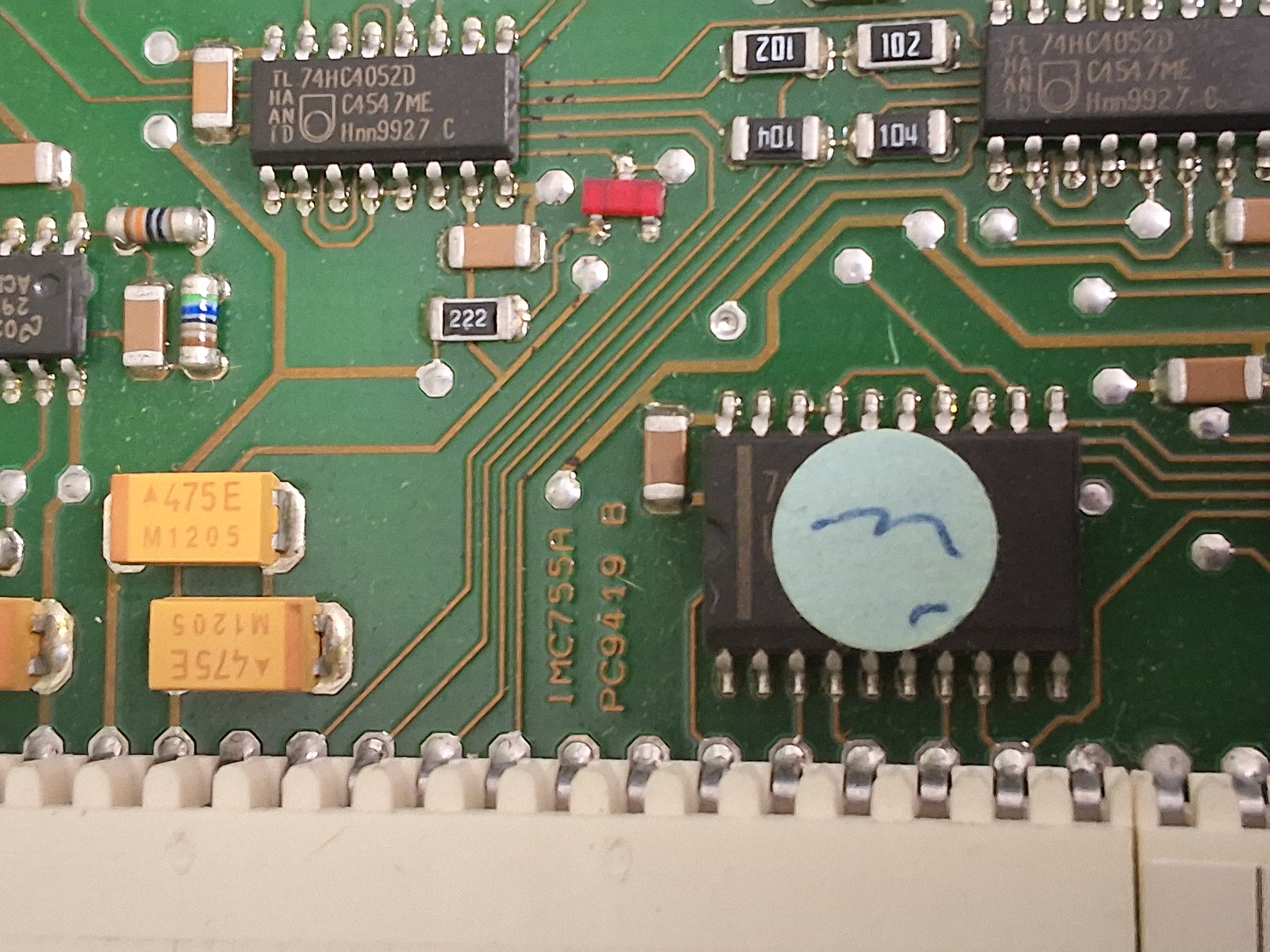 Used VITRONICS SOLTEC IMC755 / PC9419 IMPUT MODULE