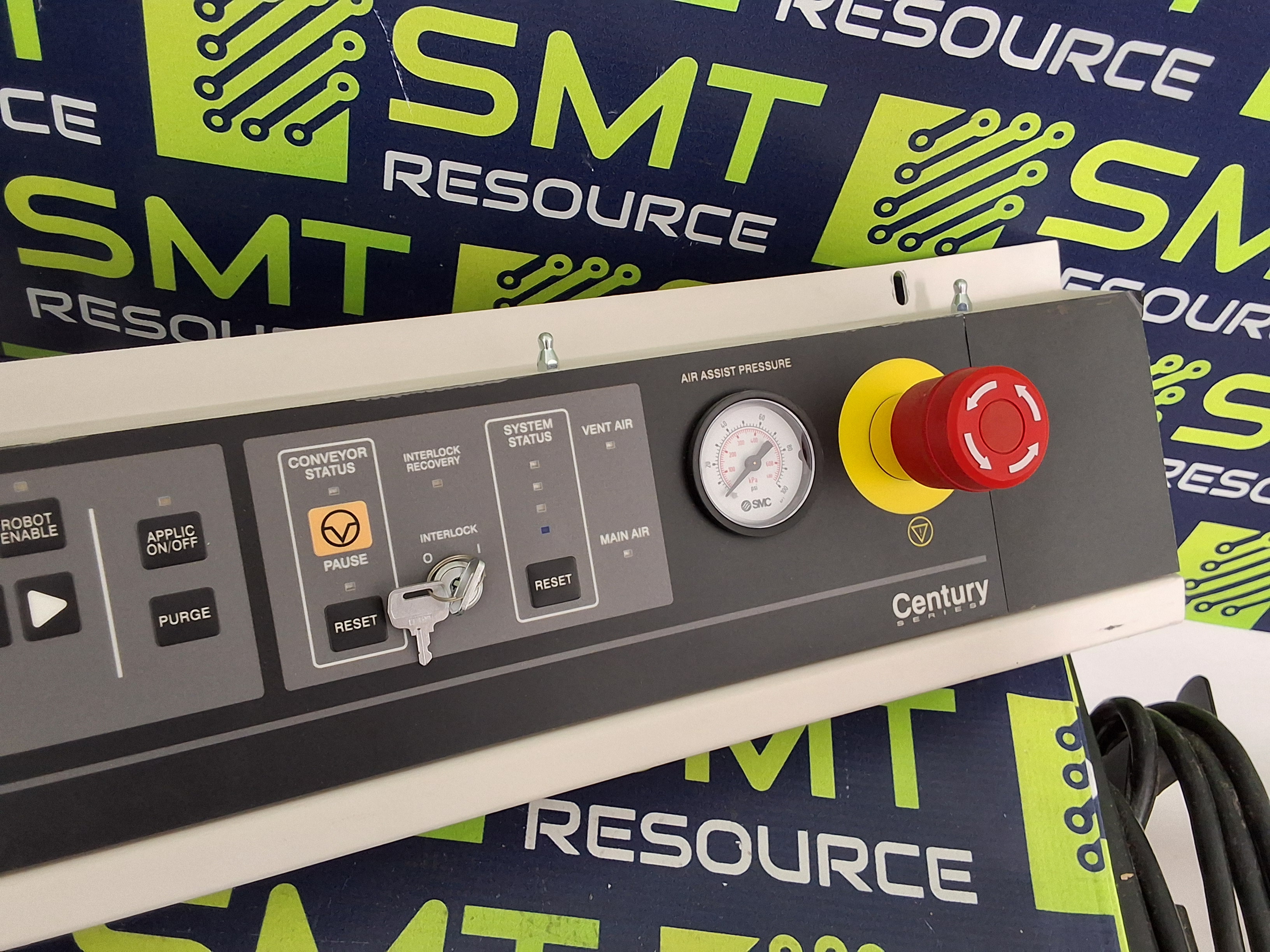 Used ASYMTEK C-708 AICE AUTOMATED FLUID DISPENSING PLACEMENT INTERFACE PANEL 02-2104-00