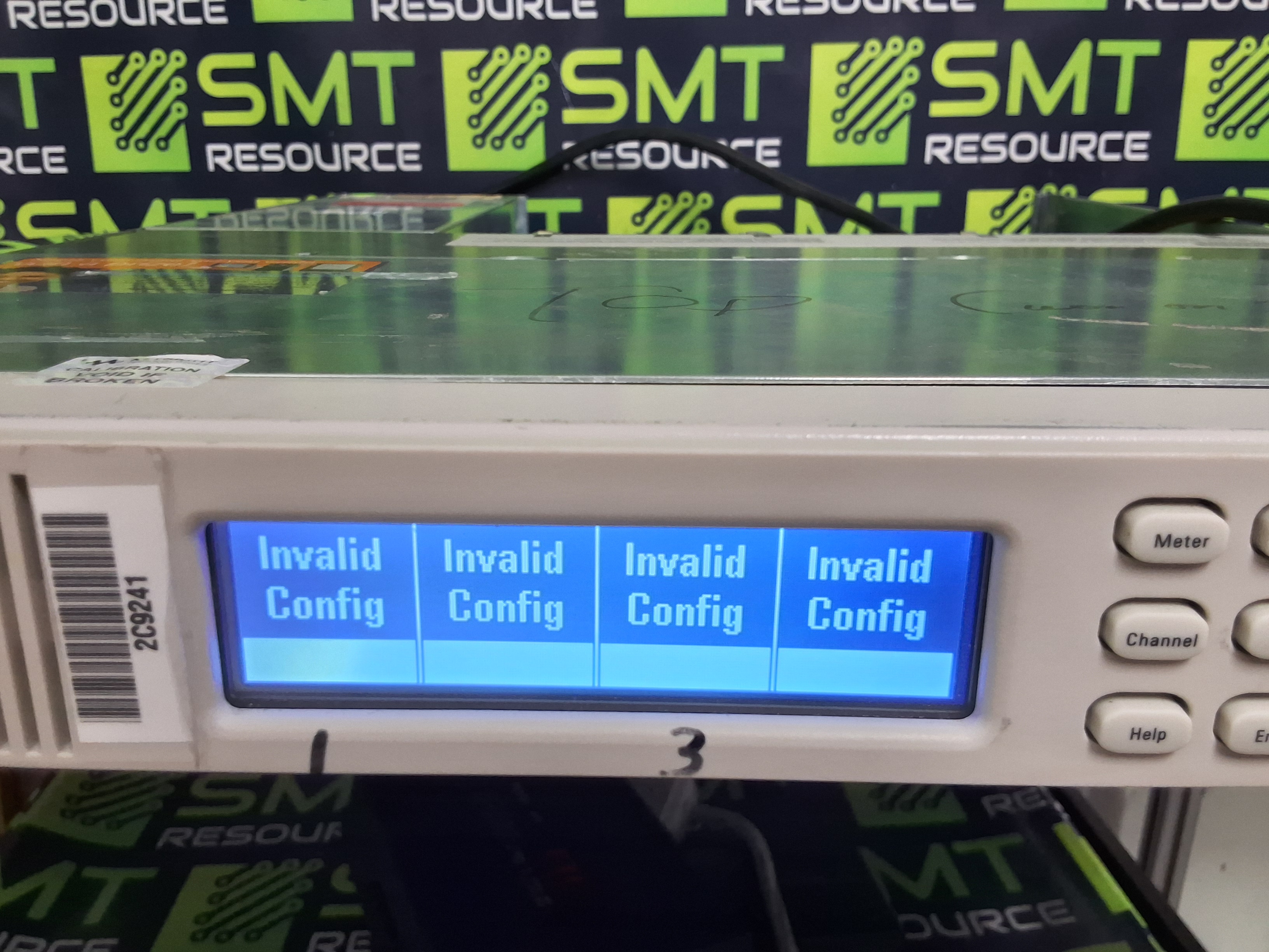 Used AGILENT N6701A LOW-PROFILE MPS MODULAR DC POWER SUPPLY MAINFRAME 600W