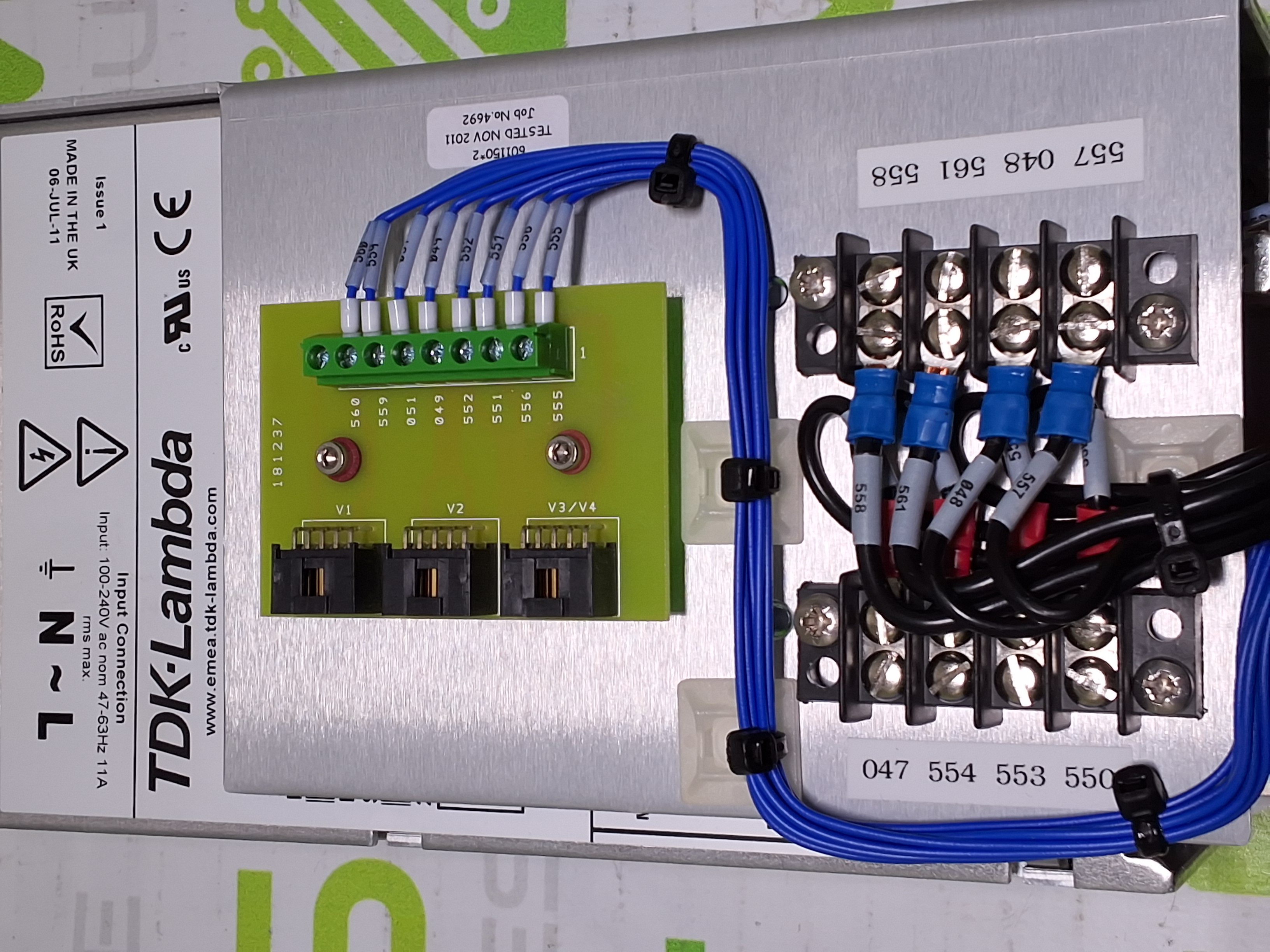 TDK-LAMBDA VEGA 650 POWER SUPPLY 