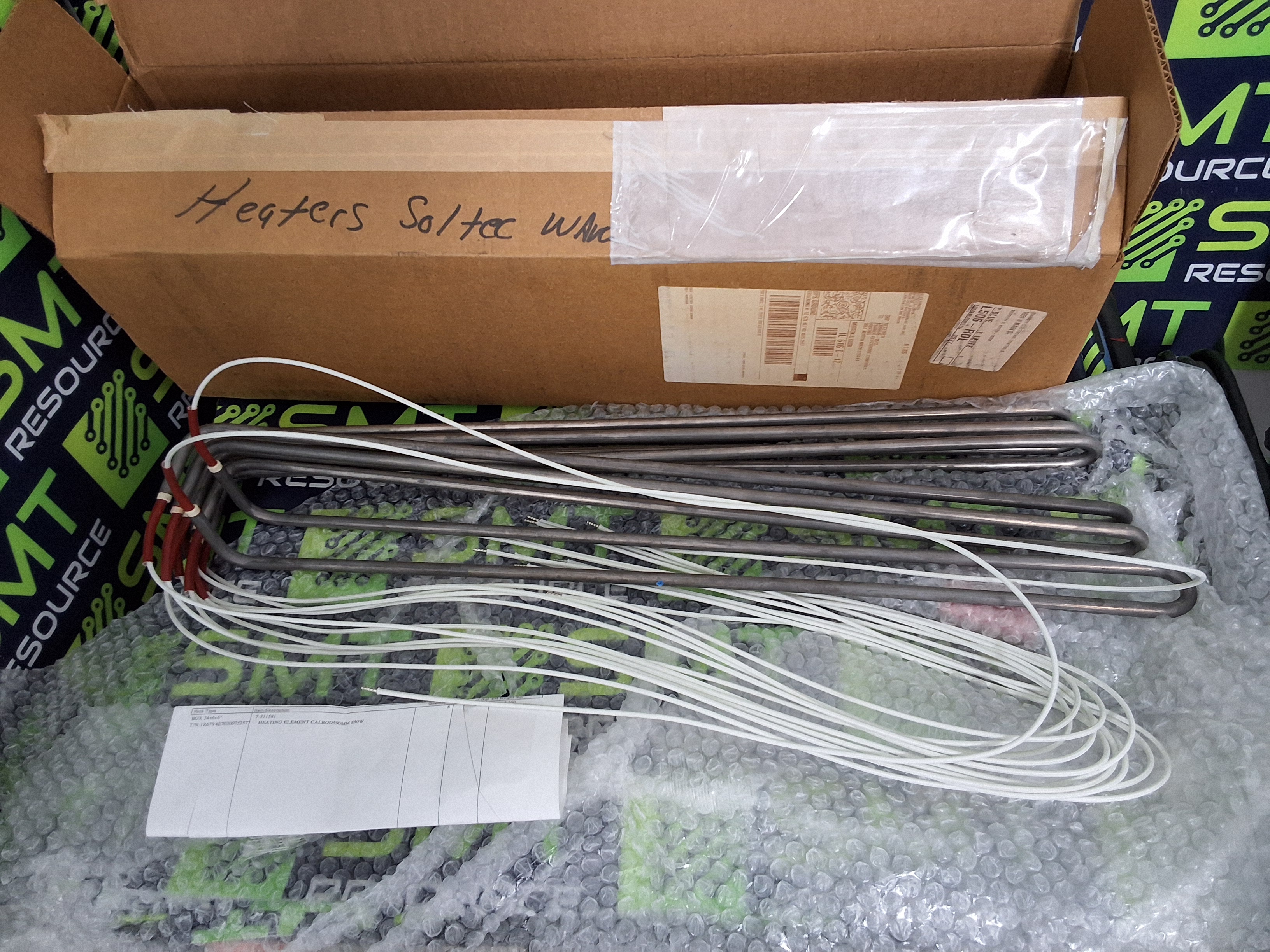VITRONICS SOLTEC 311581 WAVE HEATING ELEMENT CALROD 590MM 850W 400V - BRAND NEW 