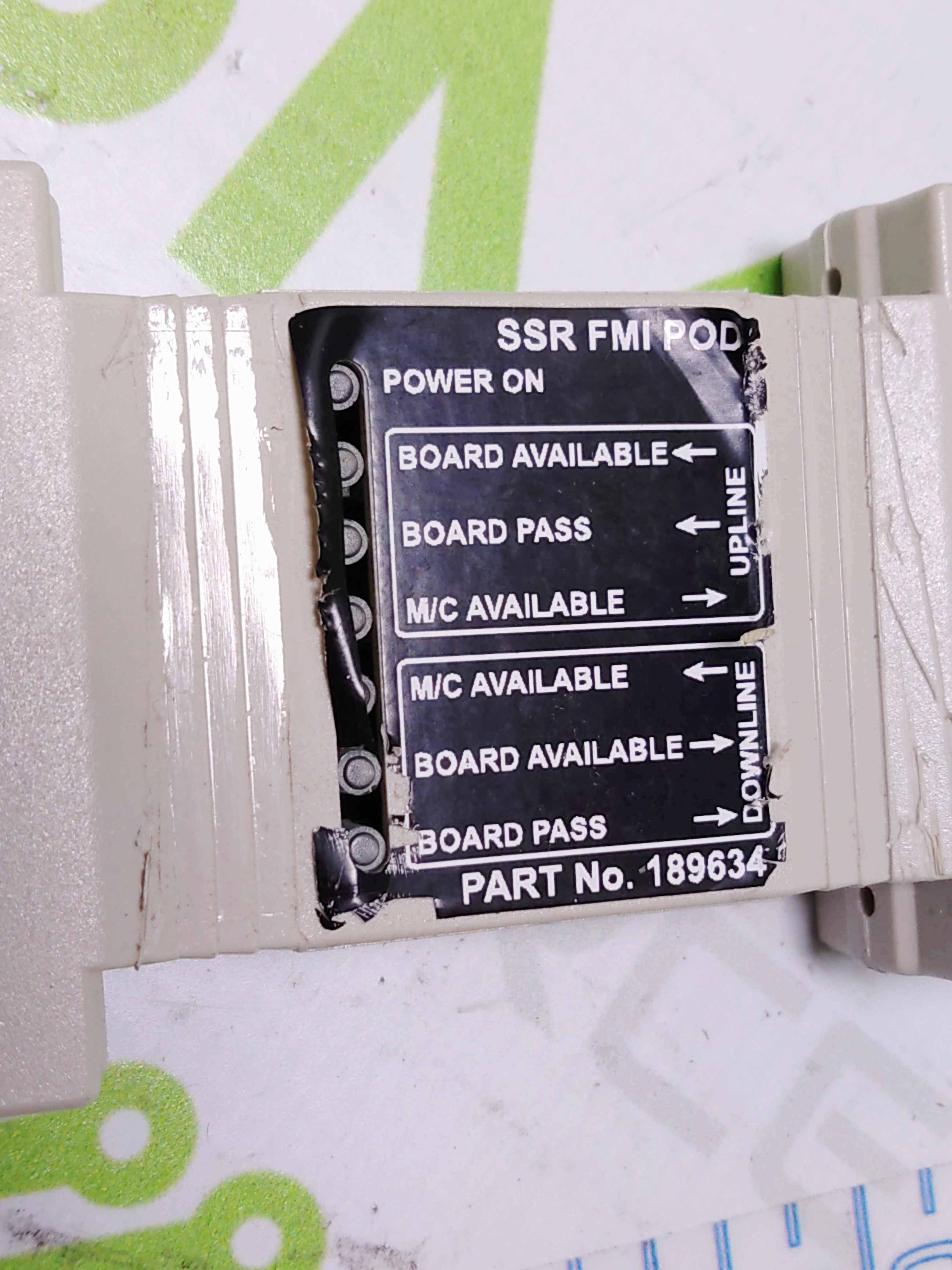 Used DEK 189634 SSR FMI POD