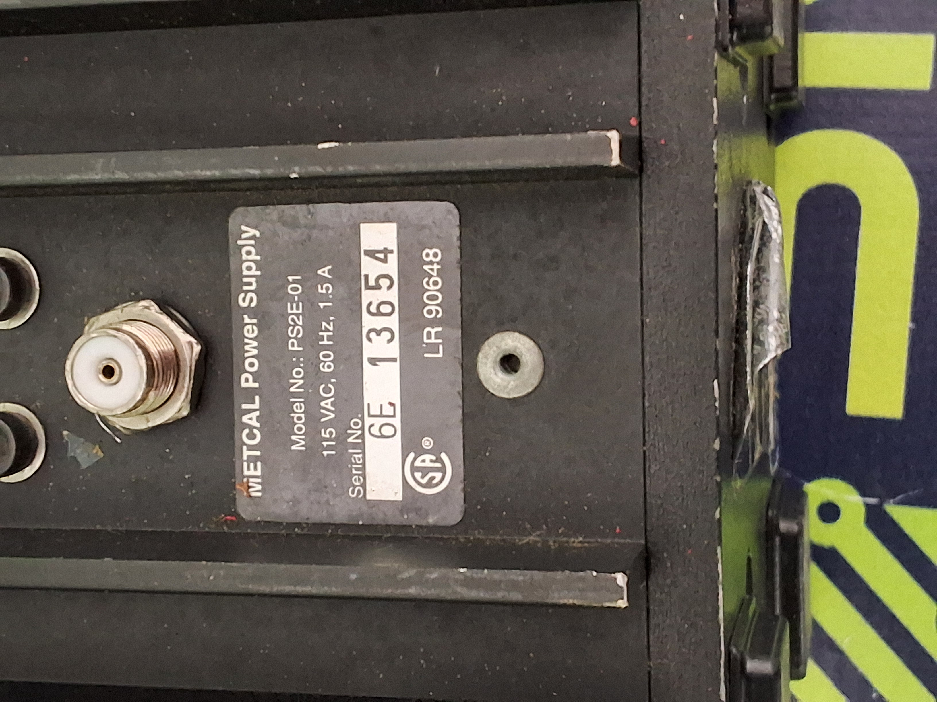 Used METCAL PS2E-01 SOLDERING SYSTEM 115VAC 60Hz 1.5A