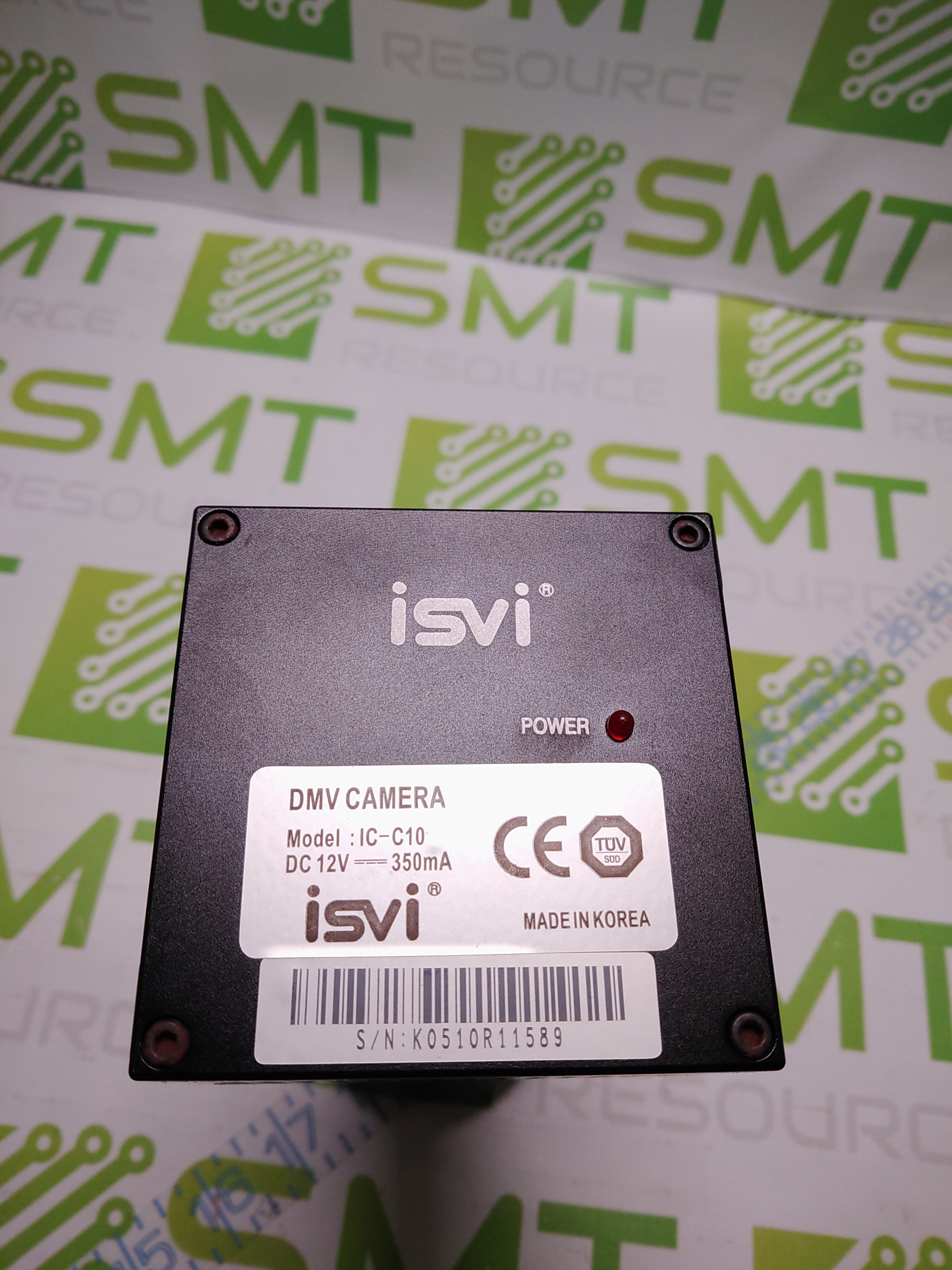 Used ISVI IC-C10 DMV CAMERA WITH LENS