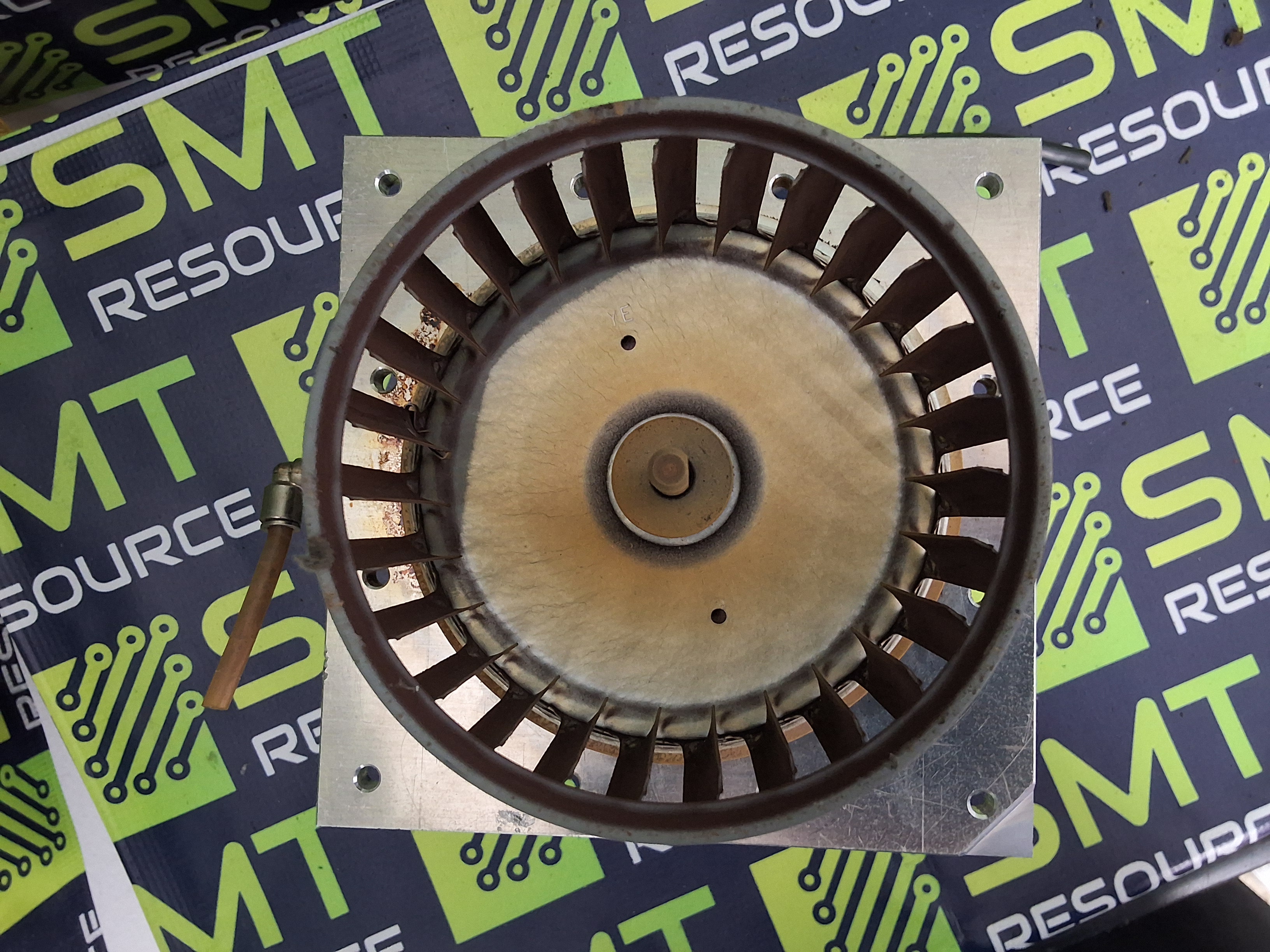 Used A.O. SMITH JF1F071N CONVECTION BLOWER DRIVE MOTOR & CAGE FAN