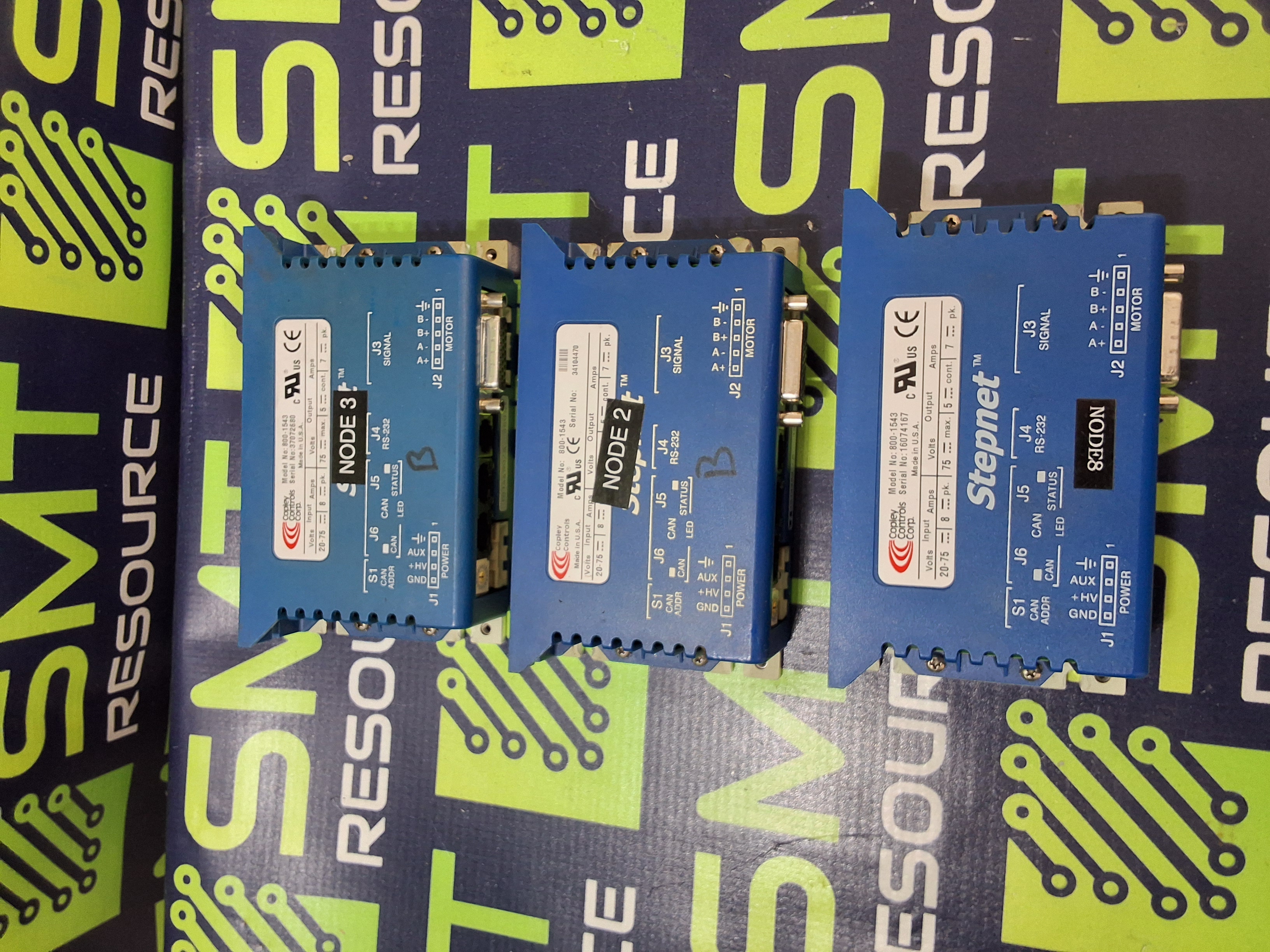 Used COPLEY CONTROLS CORP 800-1543 STEPNET CONTROLLER