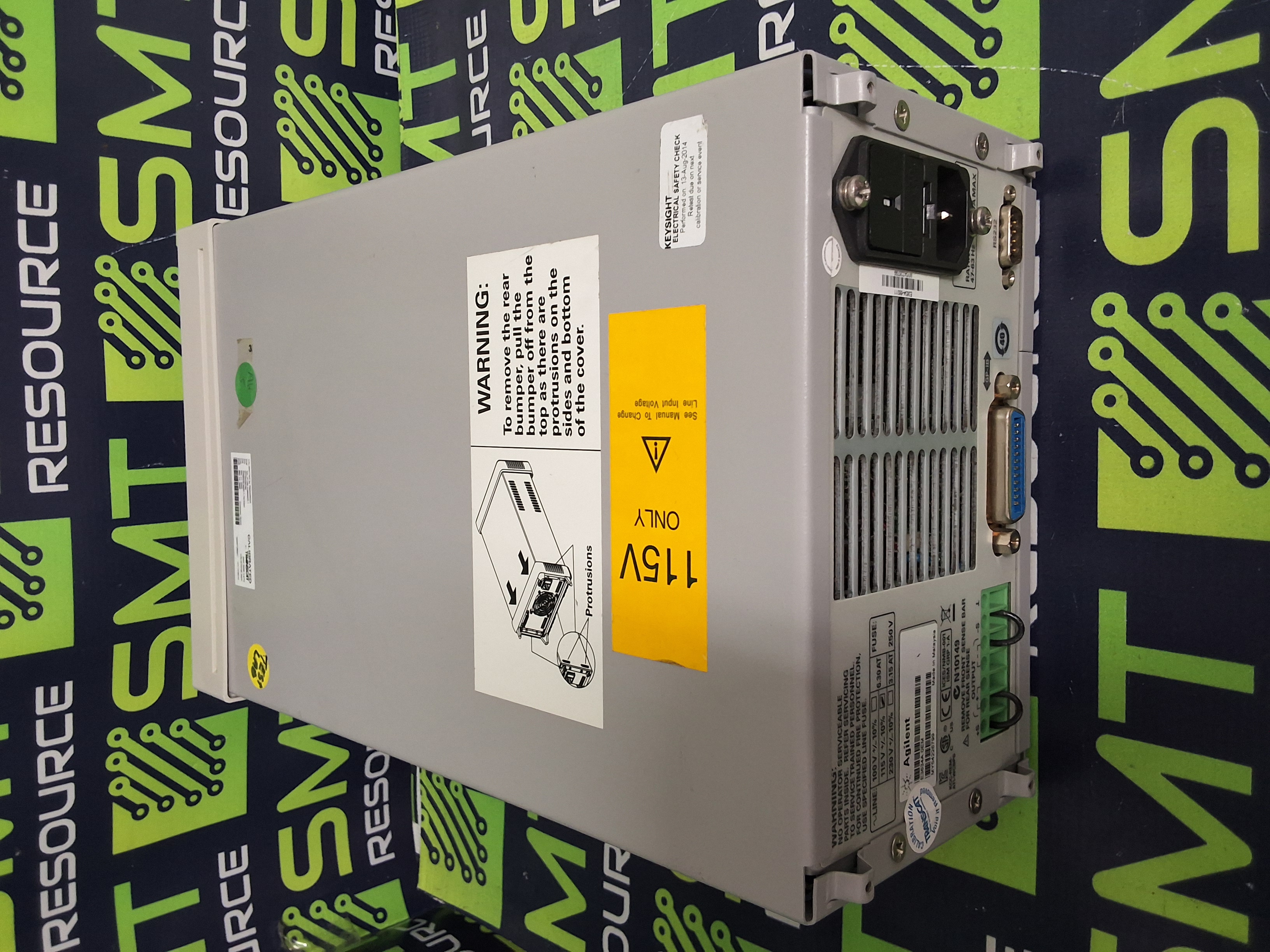 Used AGILENT E3634A DC POWER SUPPLY 0-25V 7A/0-50V 4A - TESTED & WORKING
