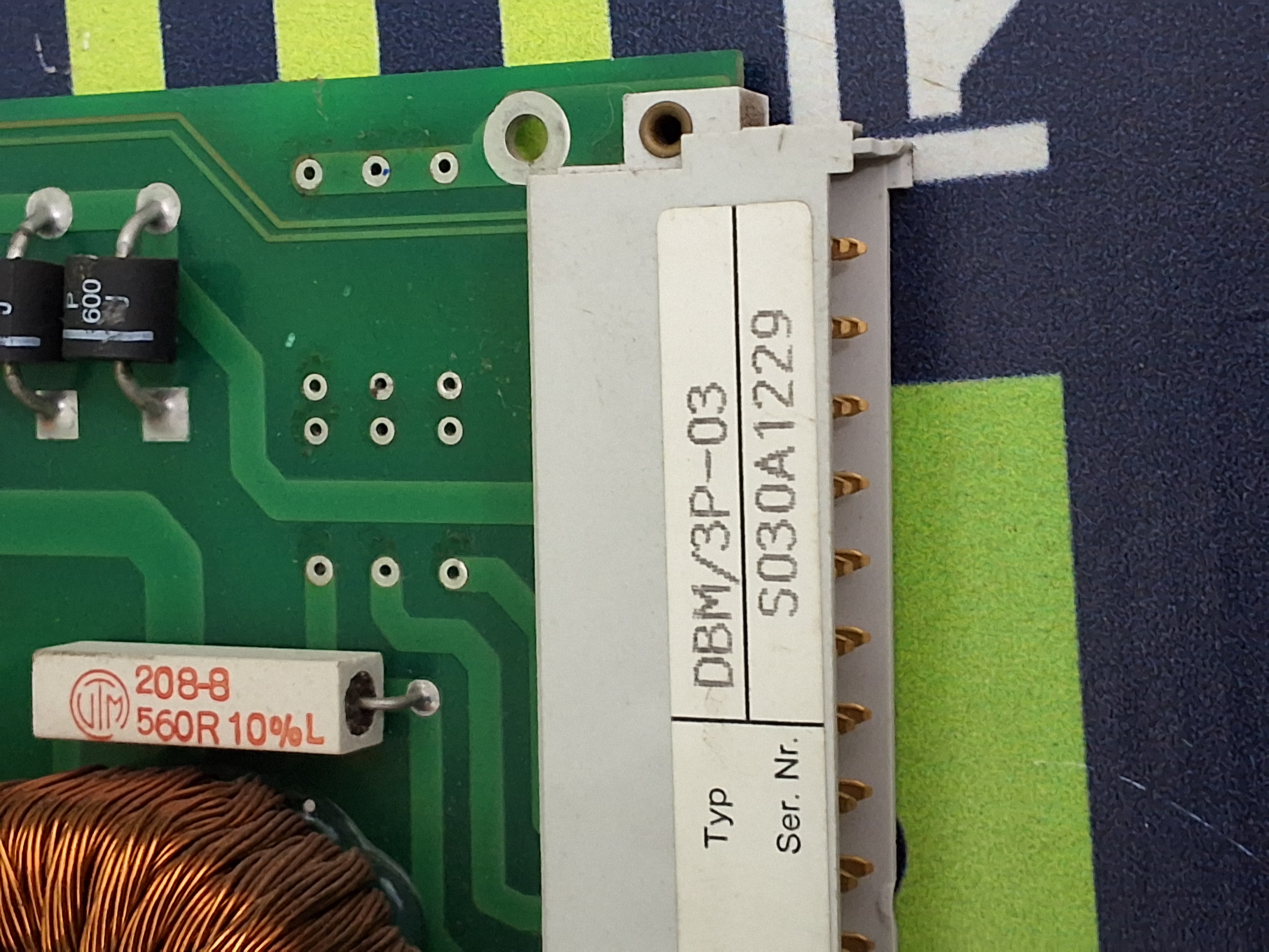 Used SIEMENS 00344206-03 CIRCUIT BOARD DBM/3P-03