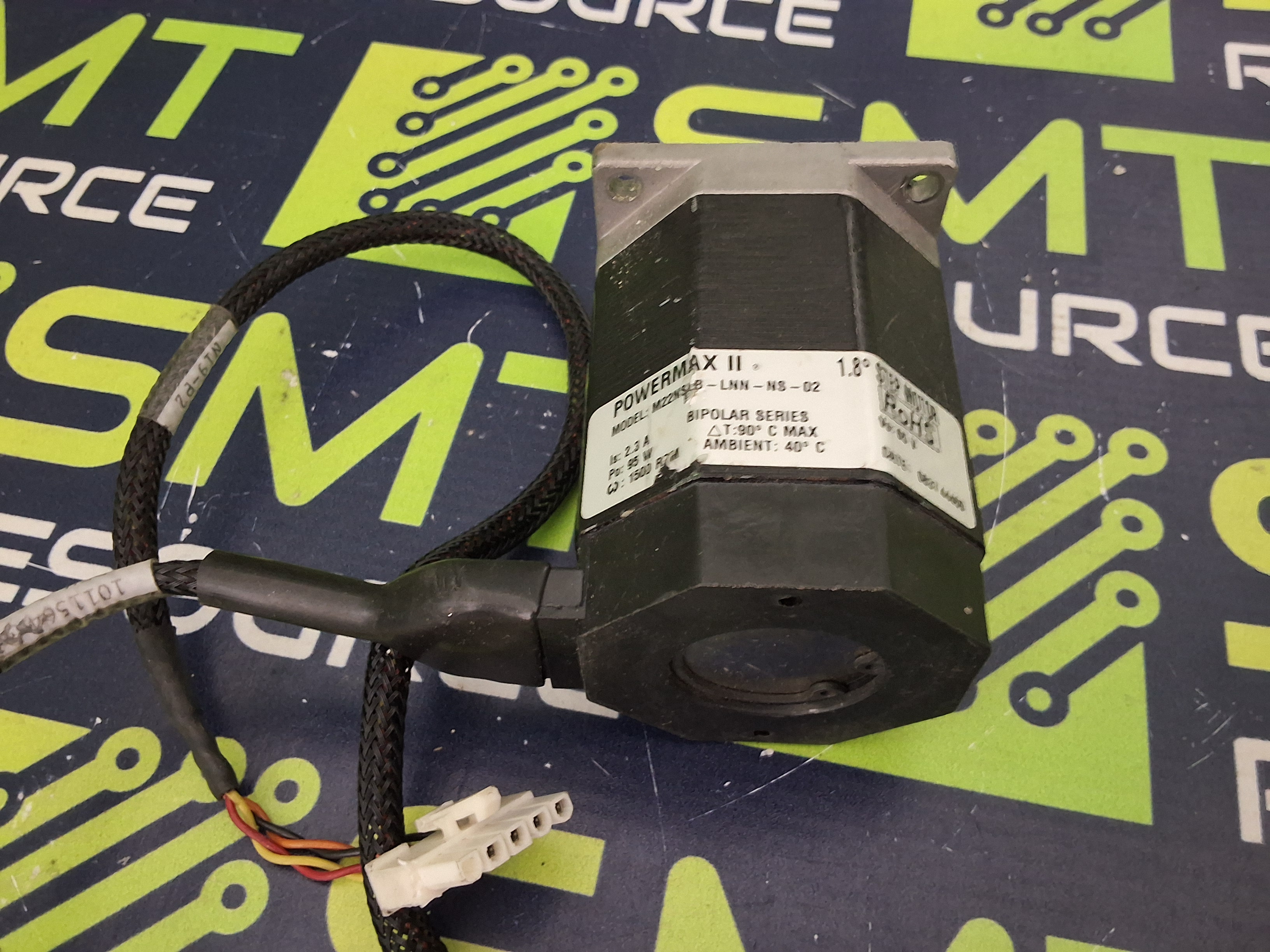 Used PACIFIC SCIENTIFIC M22NSLB-LNN-NS-02 POWERMAX 1.8 STEP MOTOR