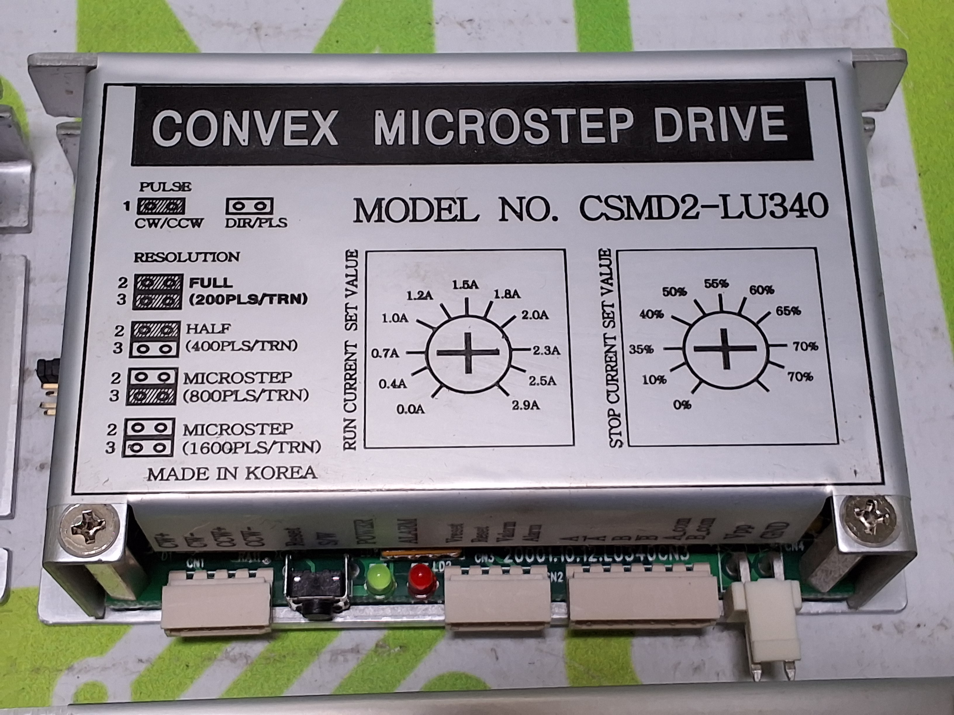Used CONVEX MICROSTEP DRIVE CSMD2-LU340