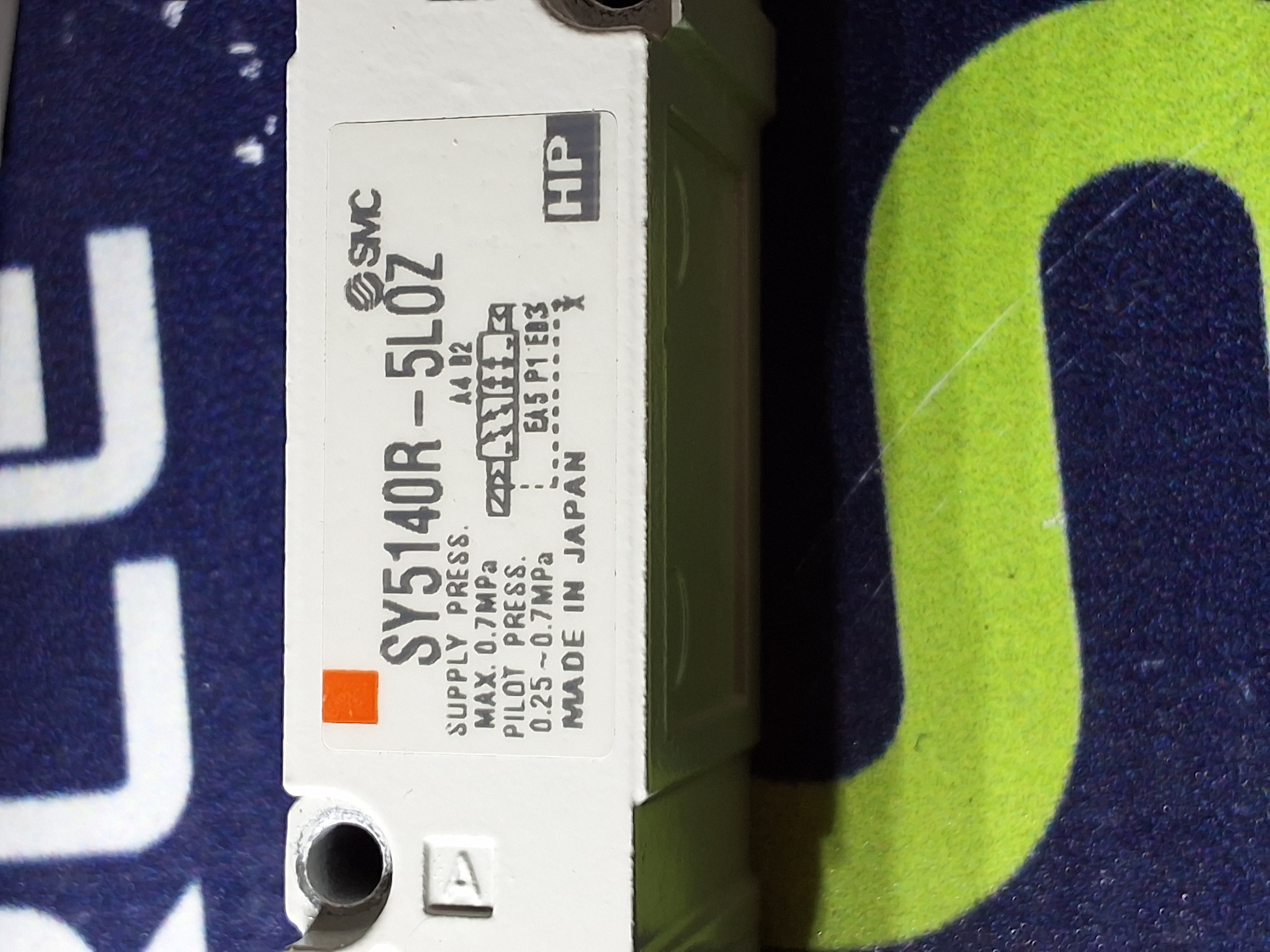 Used SMC SY5140R-5LOZ SOLENOID VALVE